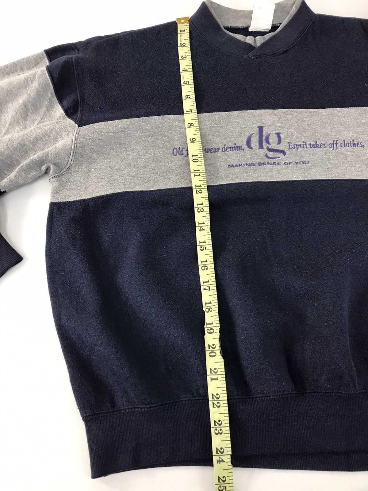 Japanese Brand Sweatshirt High Spirits Two Tone Colour Style Size US L / EU 52-54 / 3 - 9 Thumbnail