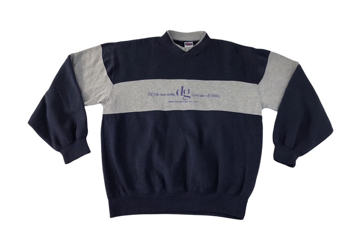Japanese Brand Sweatshirt High Spirits Two Tone Colour Style Size US L / EU 52-54 / 3 - 1 Thumbnail