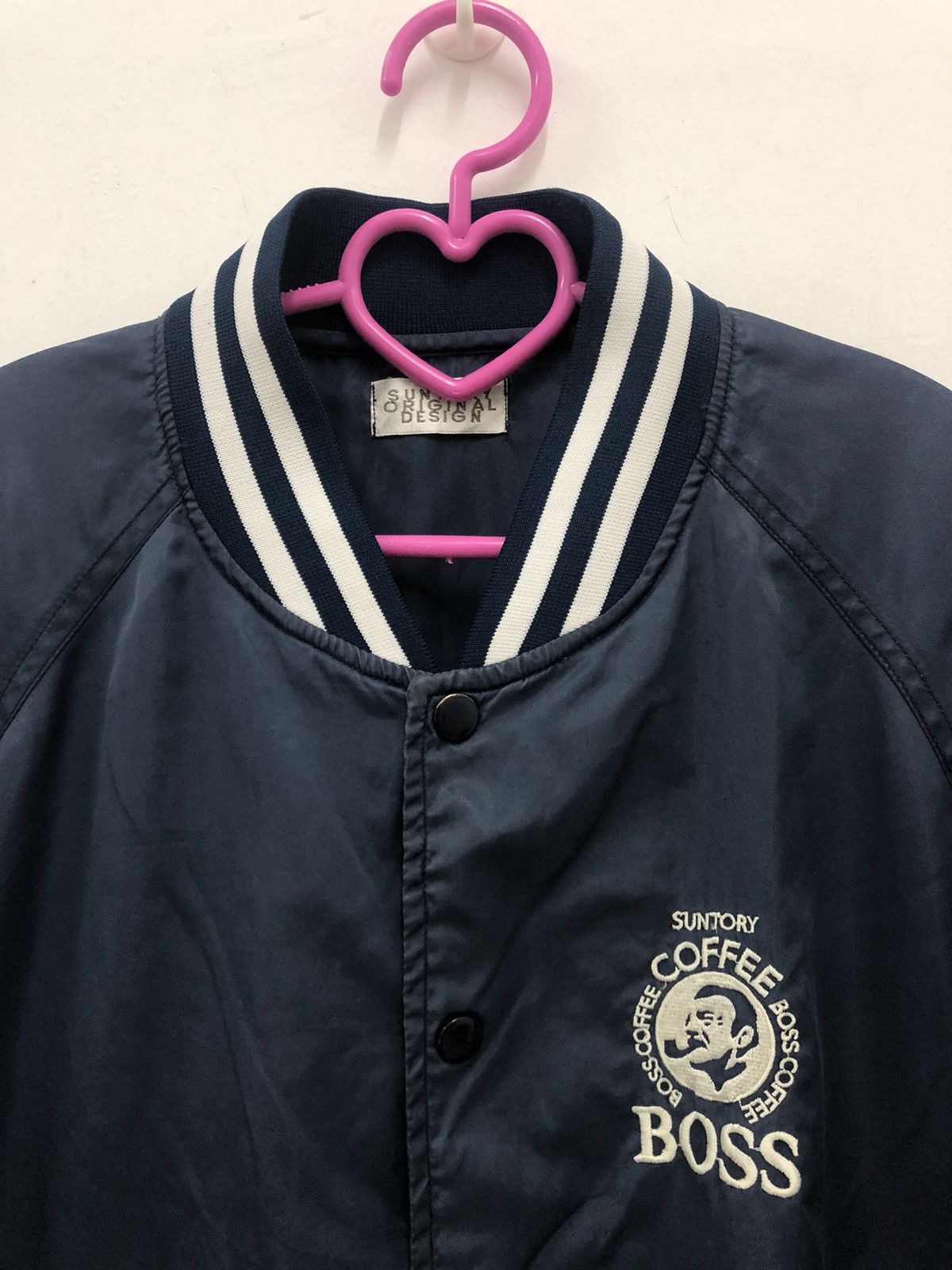 Vintage Rare Vintage BOSS Suntory Original Design Bomber Jacket Size US L / EU 52-54 / 3 - 2 Thumbnail