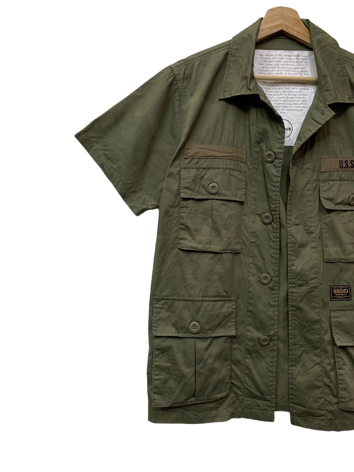 FUCT 🔥FUCT SSDD UTILITY SHIRTS BUTTON UP Size US M / EU 48-50 / 2 - 2 Thumbnail
