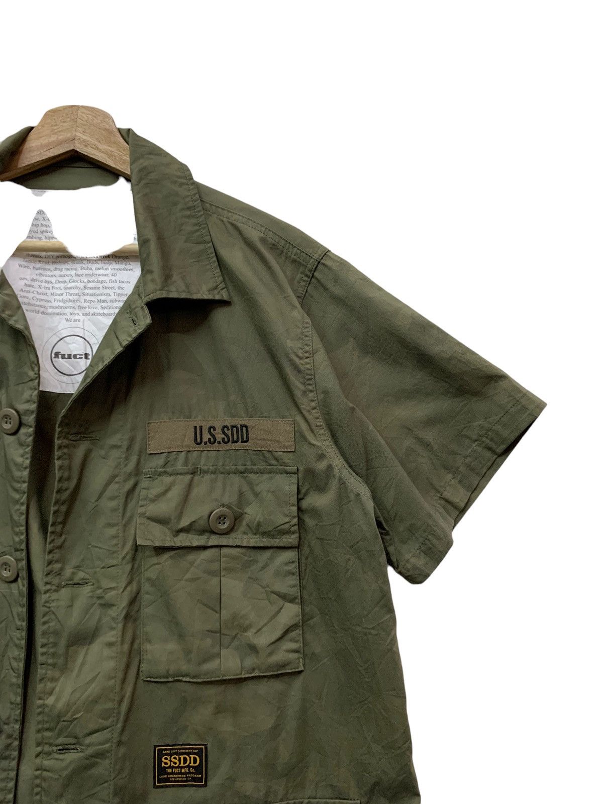 FUCT 🔥FUCT SSDD UTILITY SHIRTS BUTTON UP Size US M / EU 48-50 / 2 - 4 Thumbnail