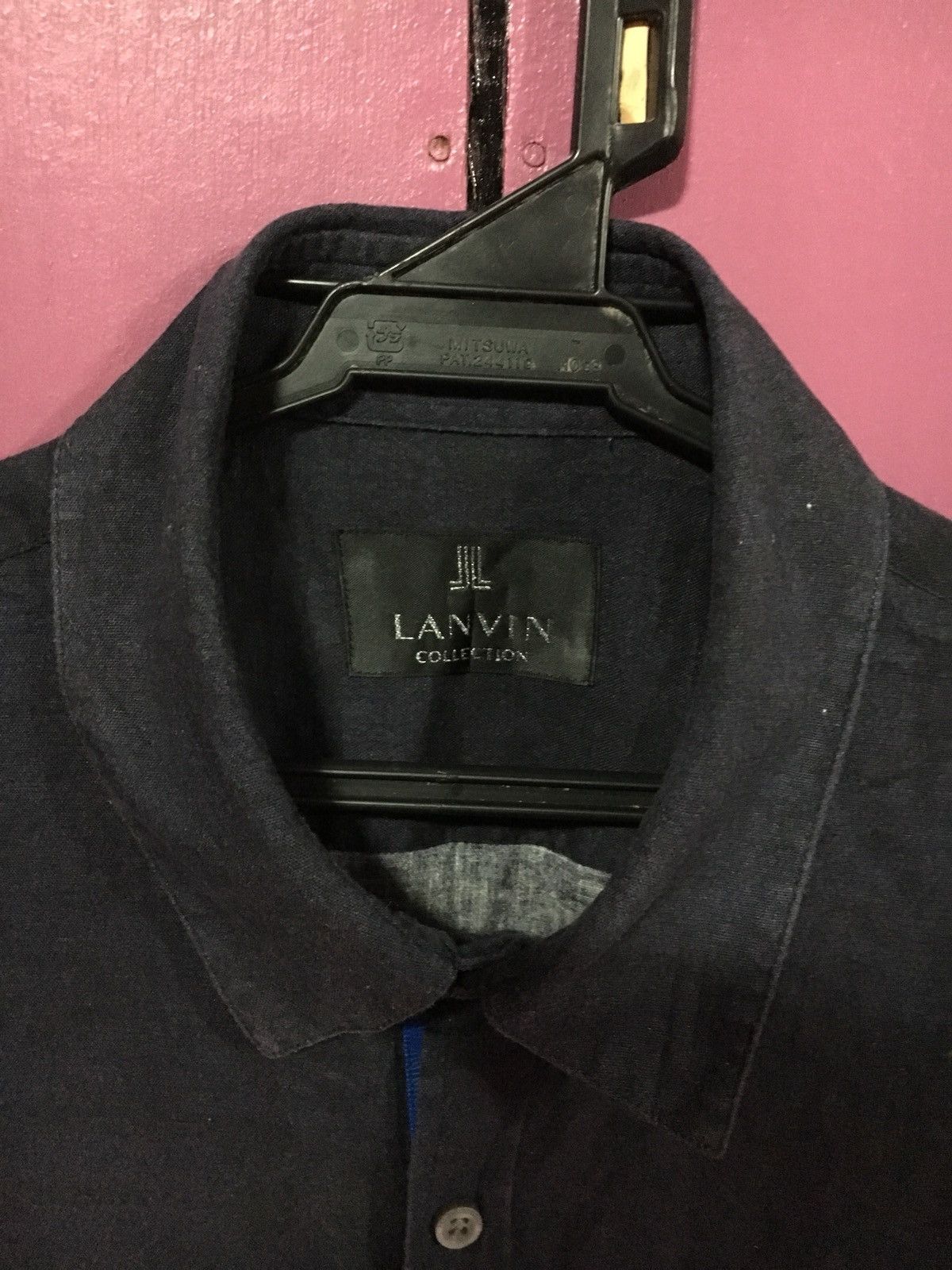 Lanvin LANVIN BLUE SIZE M SHIRT BUTTON UP Size US M / EU 48-50 / 2 - 3 Thumbnail