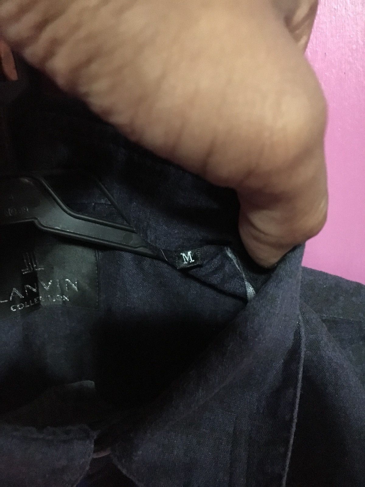 Lanvin LANVIN BLUE SIZE M SHIRT BUTTON UP Size US M / EU 48-50 / 2 - 6 Thumbnail