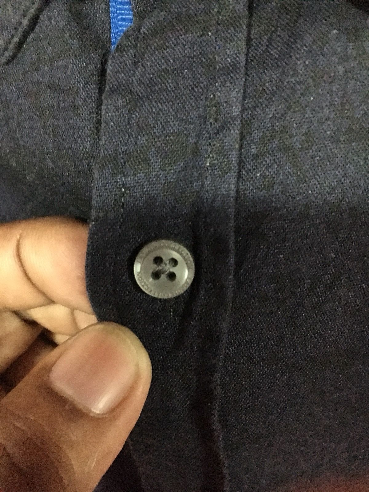 Lanvin LANVIN BLUE SIZE M SHIRT BUTTON UP Size US M / EU 48-50 / 2 - 5 Thumbnail