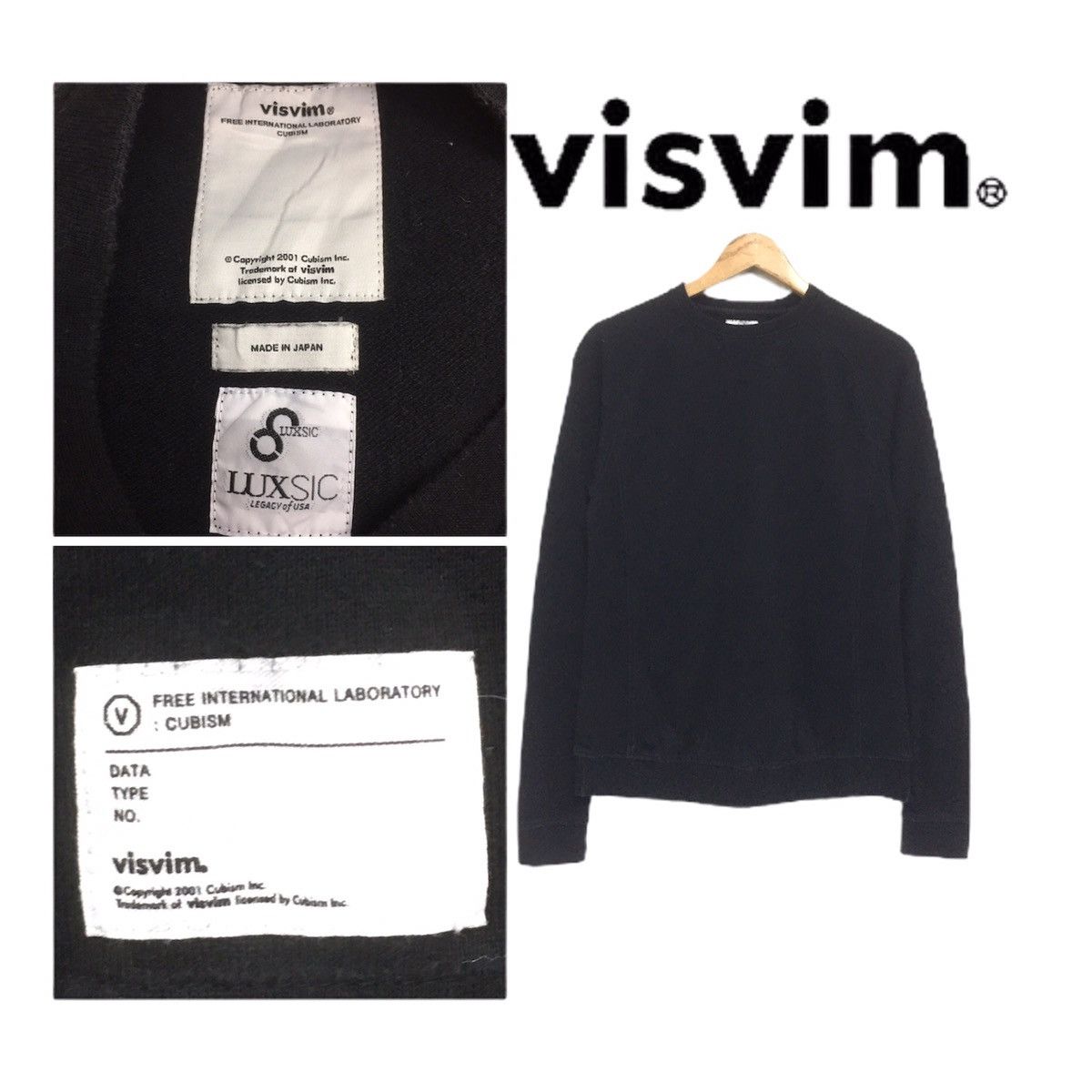 Visvim VISVIM LUXSIC 2001 Sweatshirt VISVIM Crewneck Visvim Japan Size US S / EU 44-46 / 1 - 13 Thumbnail