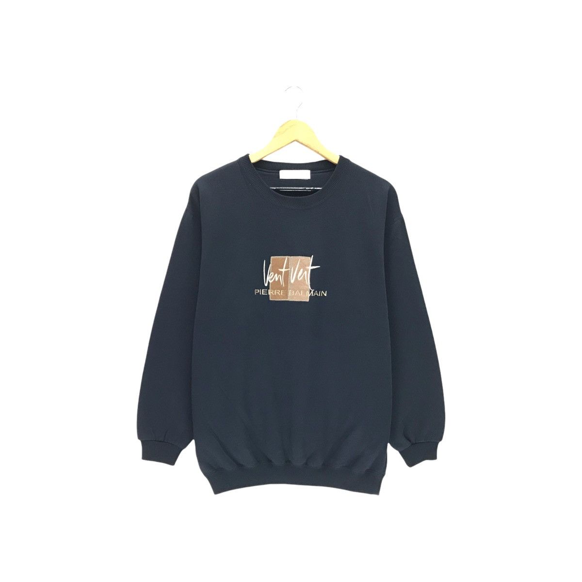 Pierre Balmain Vintage Pierre Balmain Sweatshirt Vent Vert Pierre Balmain Size US M / EU 48-50 / 2 - 1 Thumbnail