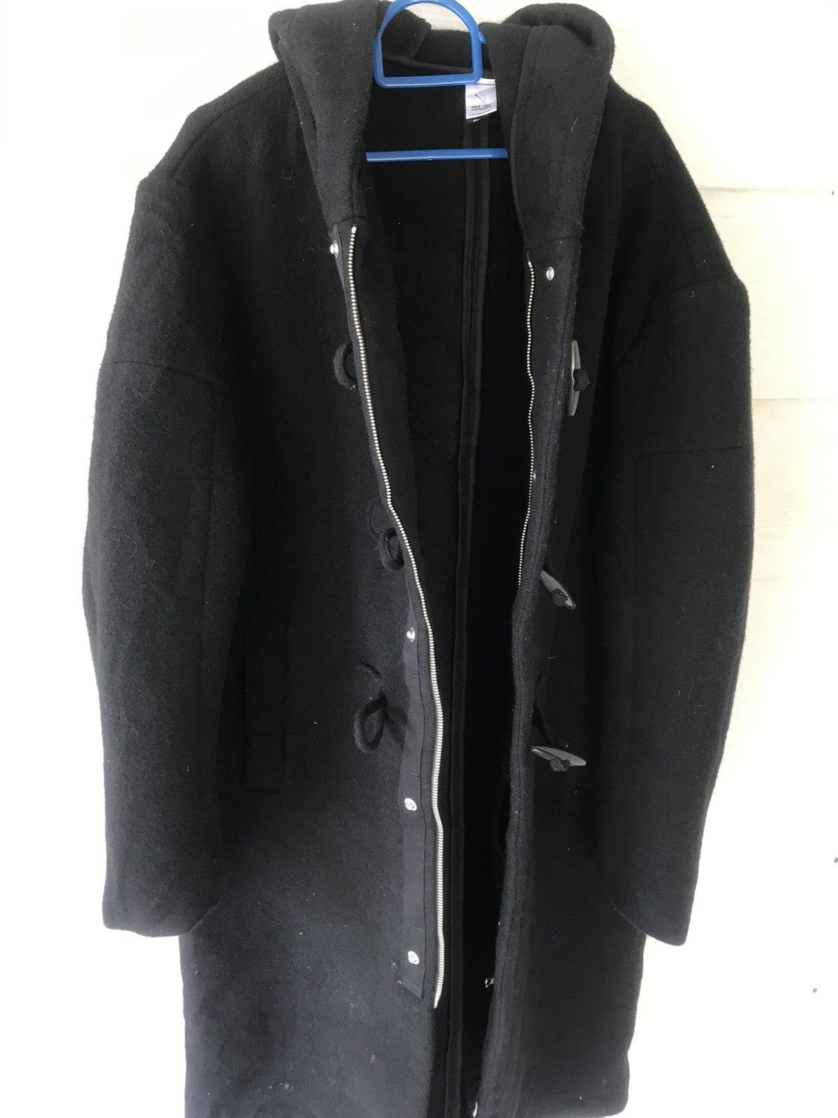 Japanese Brand MAGIK STICK HOODIES LONG COAT WOOL Size US L / EU 52-54 / 3 - 4 Thumbnail