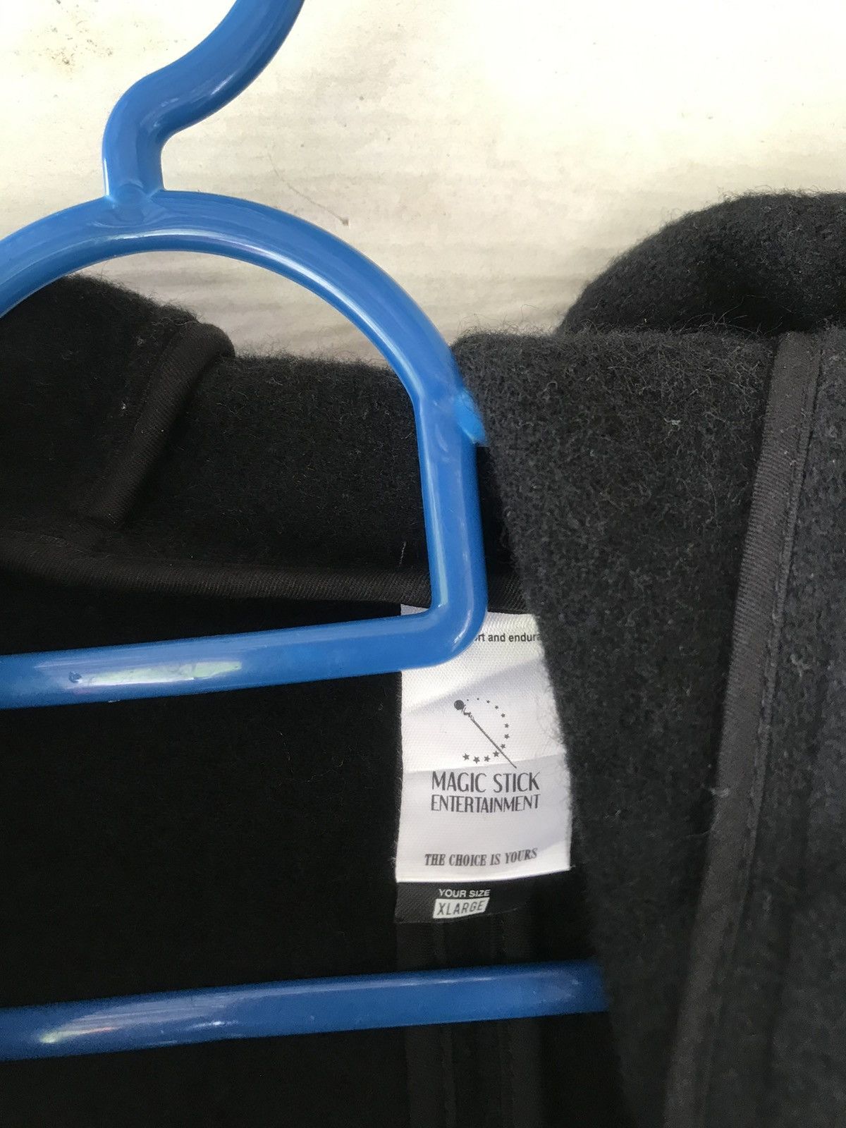 Japanese Brand MAGIK STICK HOODIES LONG COAT WOOL Size US L / EU 52-54 / 3 - 6 Thumbnail
