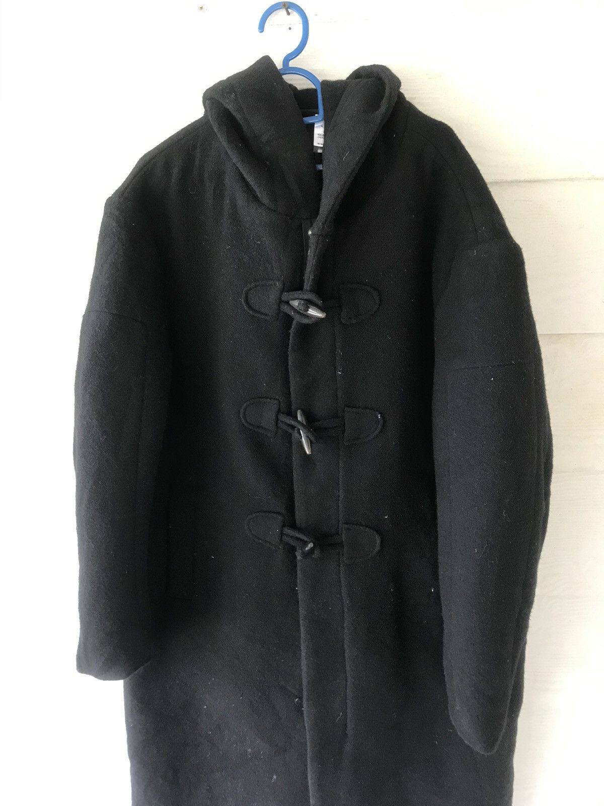 Japanese Brand MAGIK STICK HOODIES LONG COAT WOOL Size US L / EU 52-54 / 3 - 3 Thumbnail