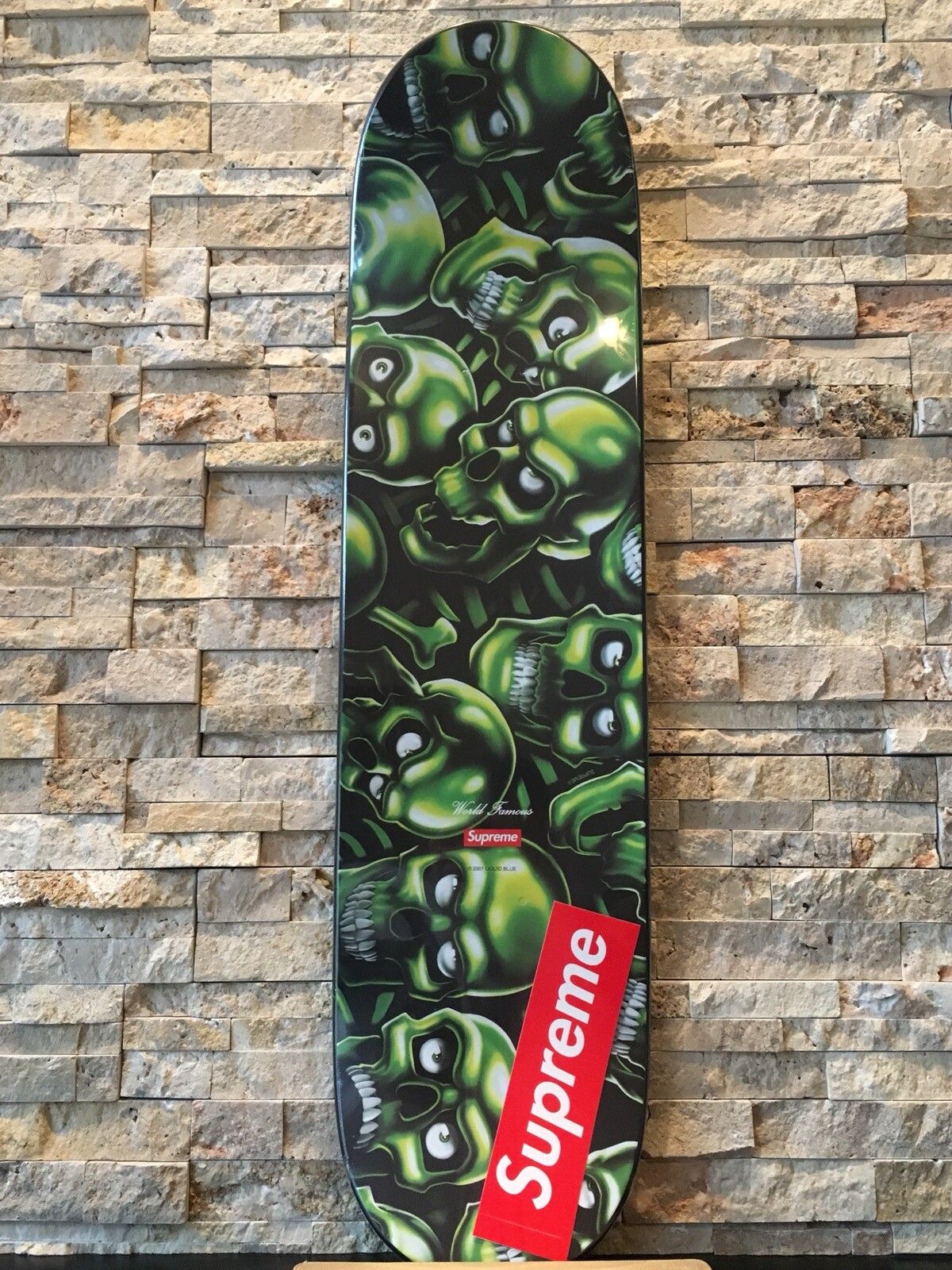 Supreme Supreme Skull Pile Skate Deck Week 1: SS18 Size ONE SIZE - 1 Preview