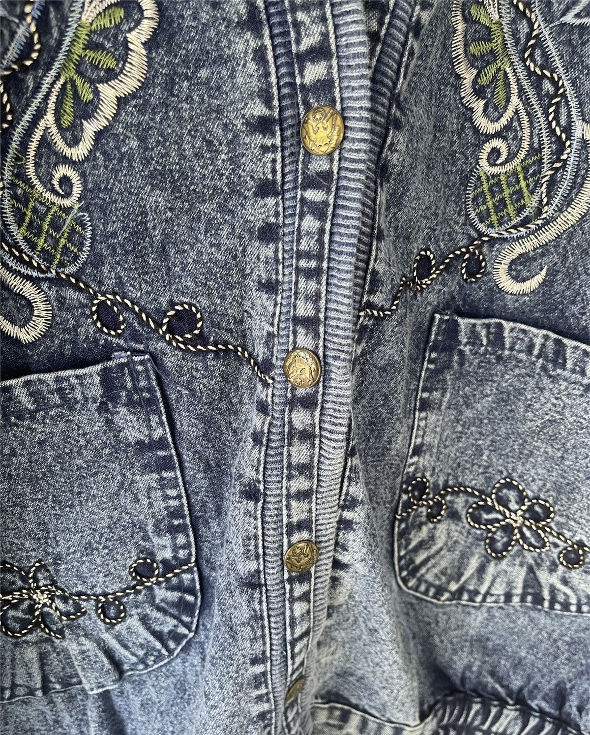 Japanese Brand RARE JACKET UNBRAND JEANS Size US M / EU 48-50 / 2 - 4 Thumbnail