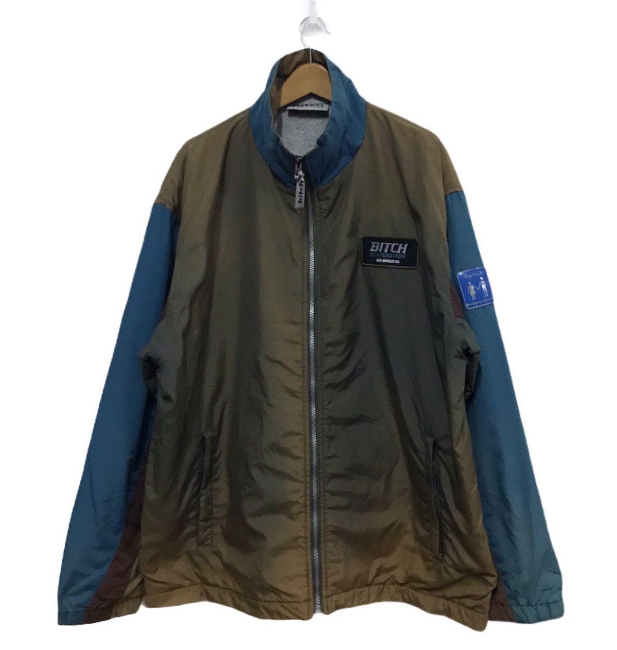 Vintage vintage Bitch skateboards zipper jacket Size US M / EU 48-50 / 2 - 1 Thumbnail