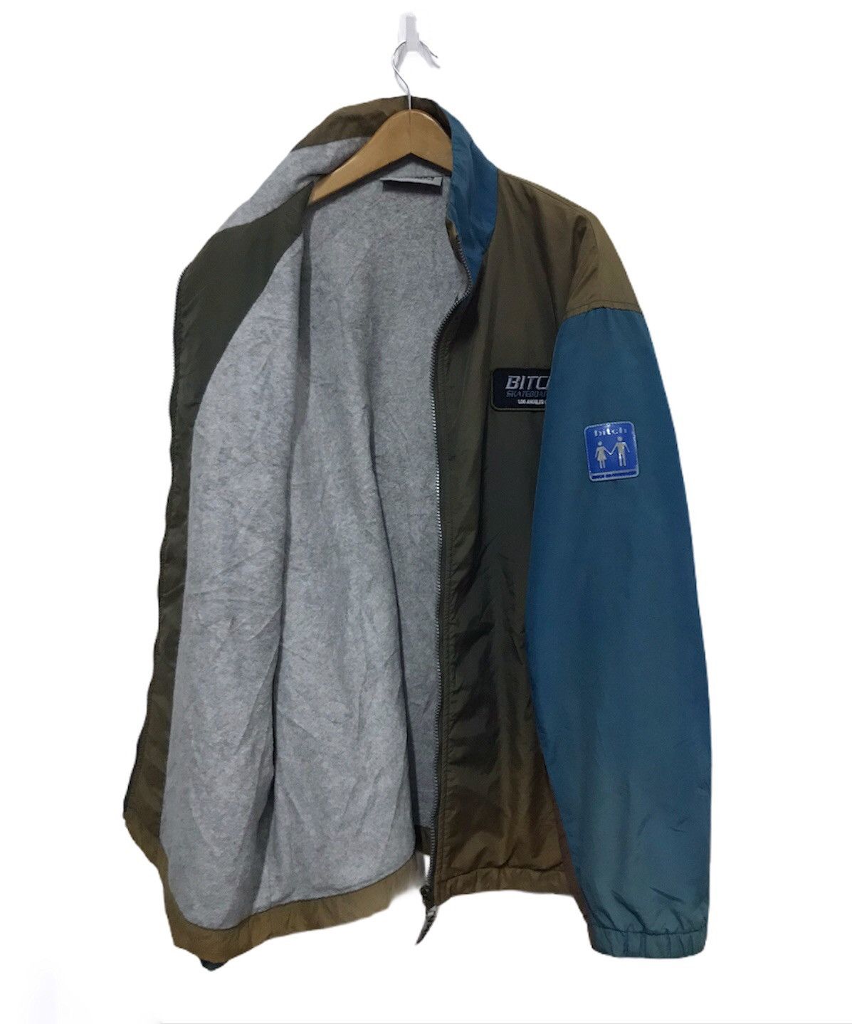 Vintage vintage Bitch skateboards zipper jacket Size US M / EU 48-50 / 2 - 9 Thumbnail