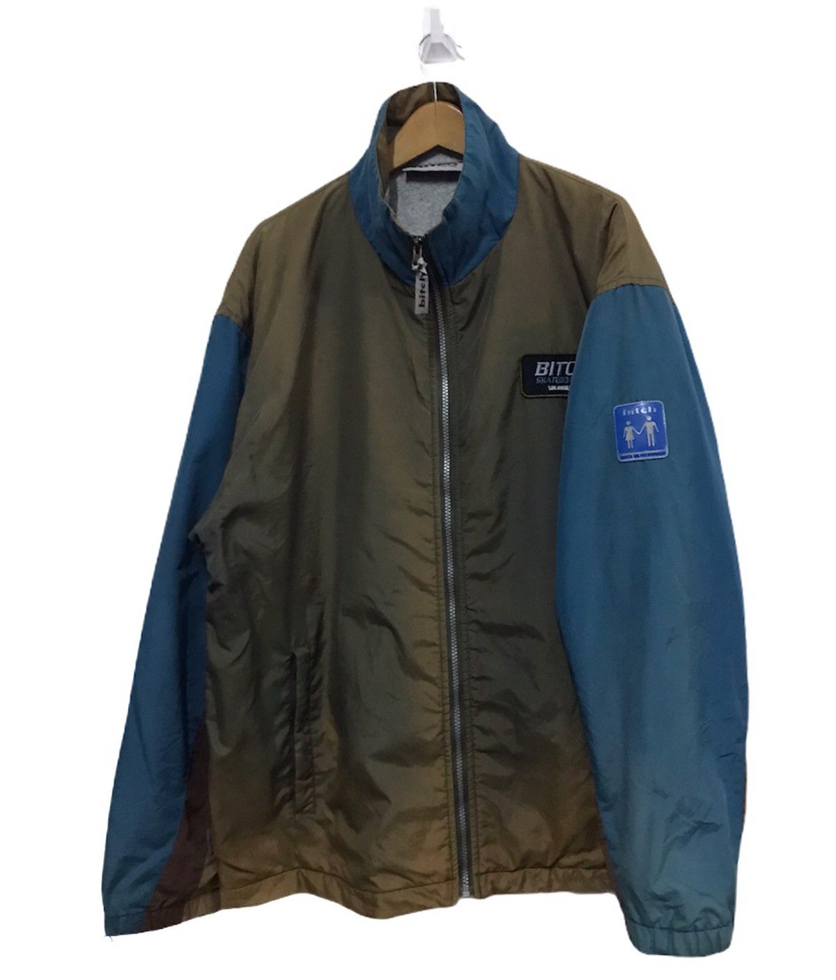 Vintage vintage Bitch skateboards zipper jacket Size US M / EU 48-50 / 2 - 4 Thumbnail