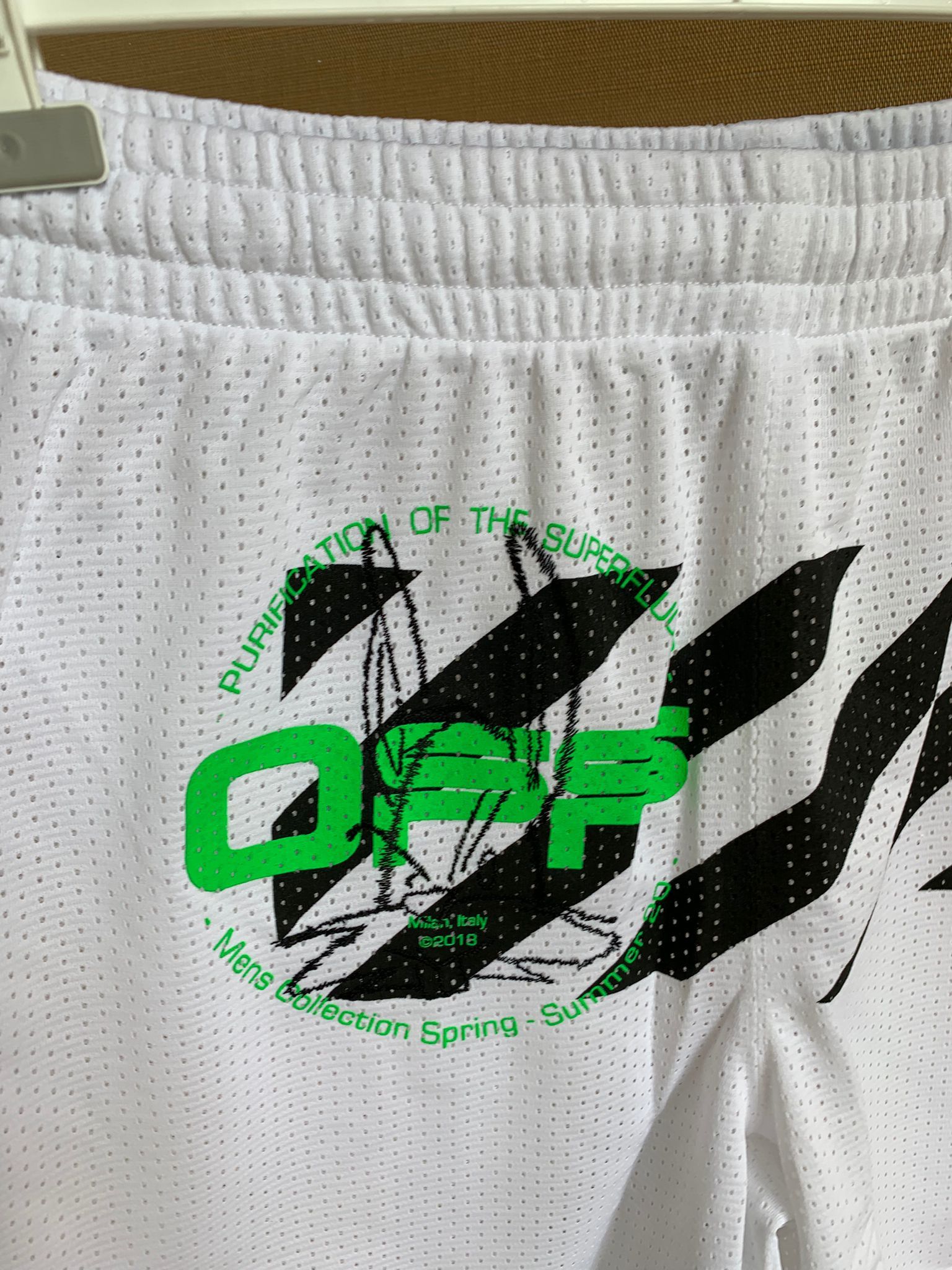 Off-White Harry the Bunny Mesh Shorts Size US 30 / EU 46 - 5 Thumbnail