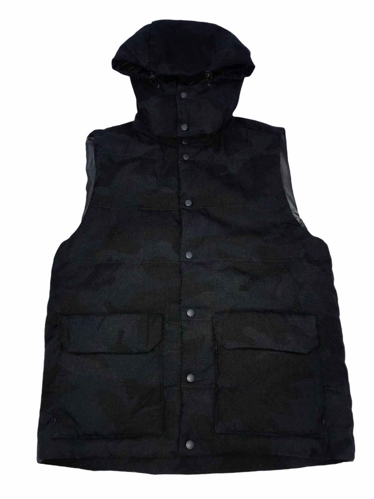 Goretex Japanese Designer SHIPS Windstopper Camo Vest Down Jacket Size US S / EU 44-46 / 1 - 3 Thumbnail