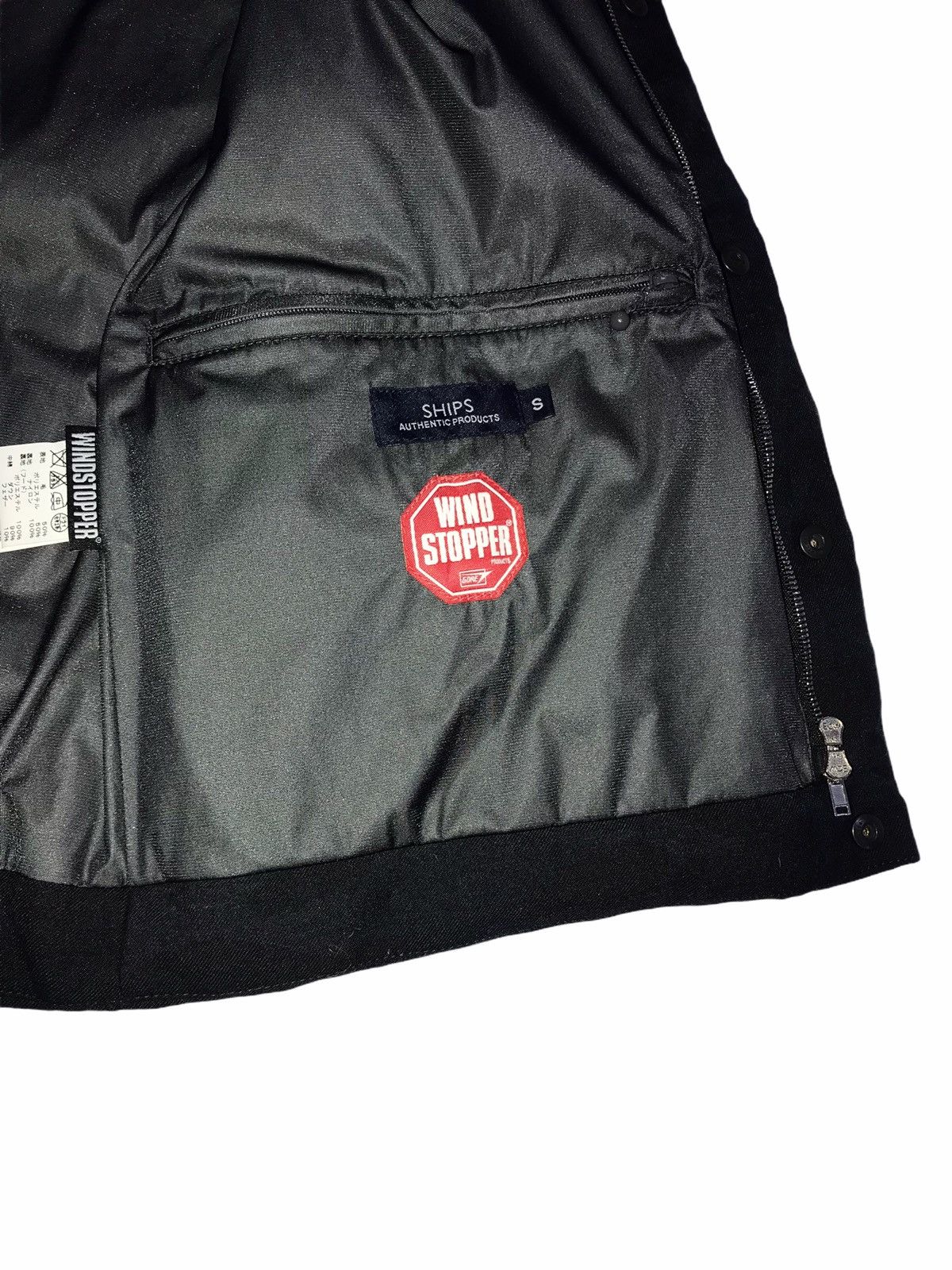 Goretex Japanese Designer SHIPS Windstopper Camo Vest Down Jacket Size US S / EU 44-46 / 1 - 10 Thumbnail