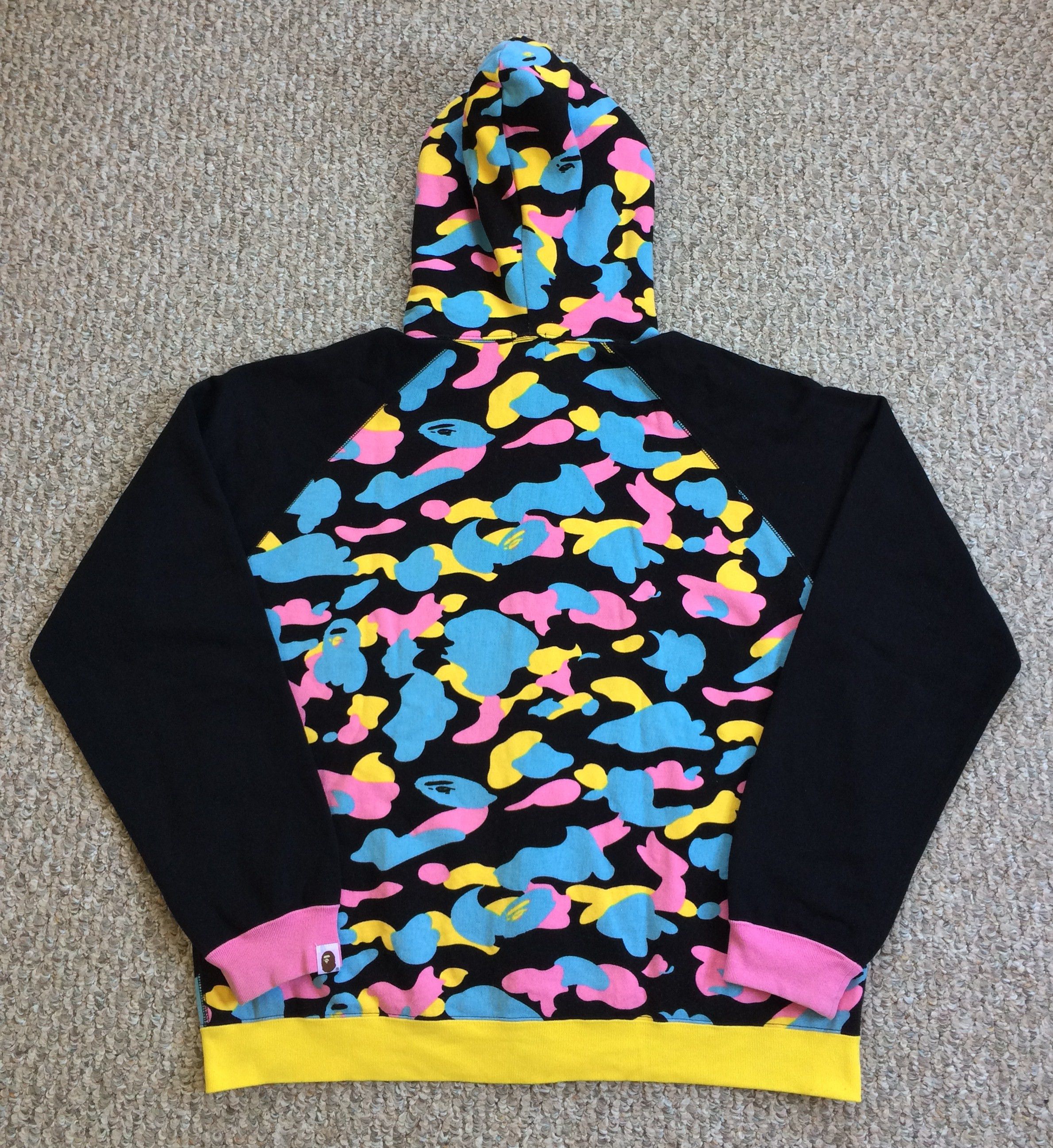 Bape OG Bape Cotton Candy Camo Full Zip Hoodie Size US L / EU 52-54 / 3 - 7 Thumbnail