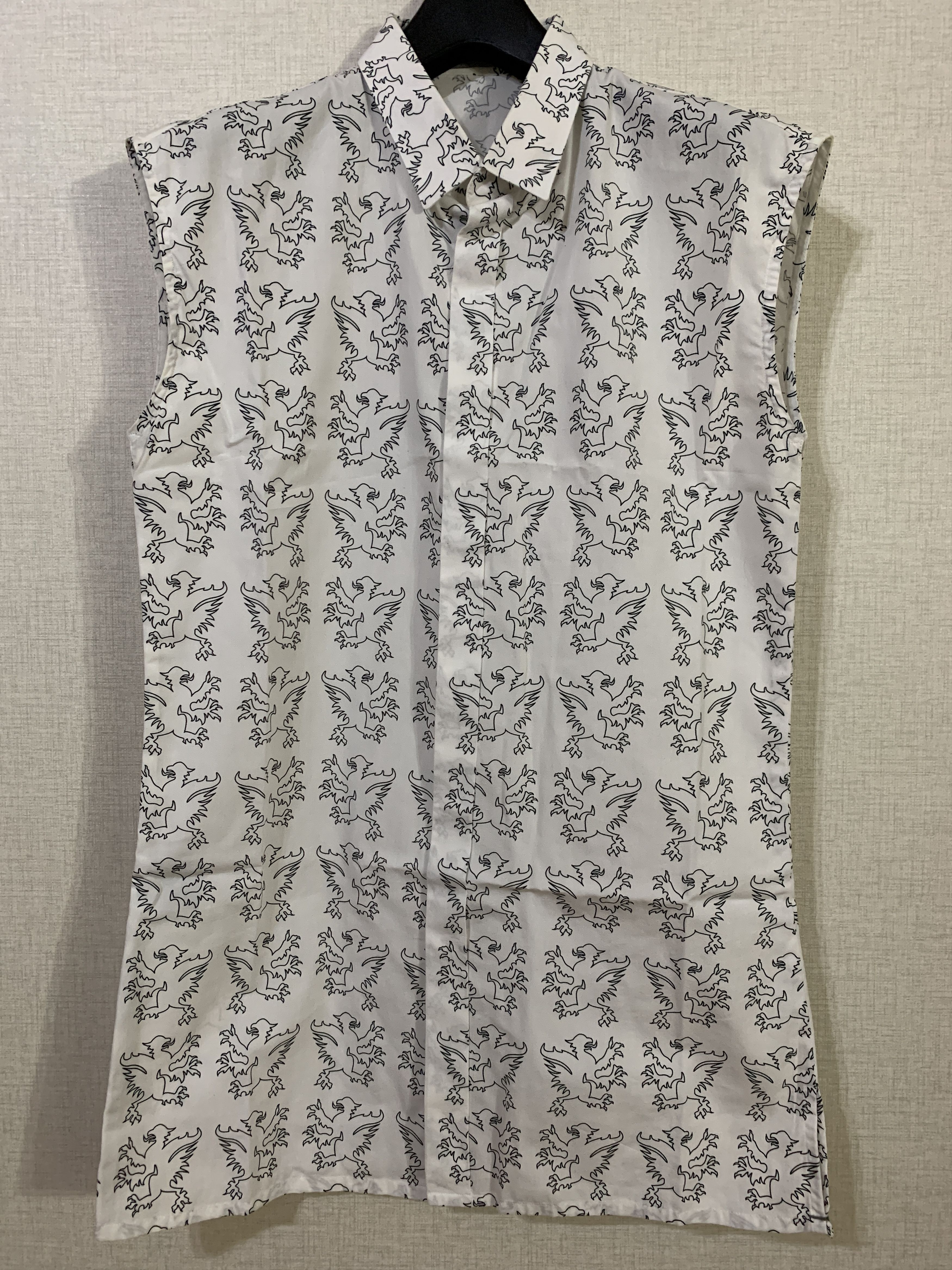Dior 02FW 'Reflexion' Griffin Printed Shirts Size US M / EU 48-50 / 2 - 1 Thumbnail