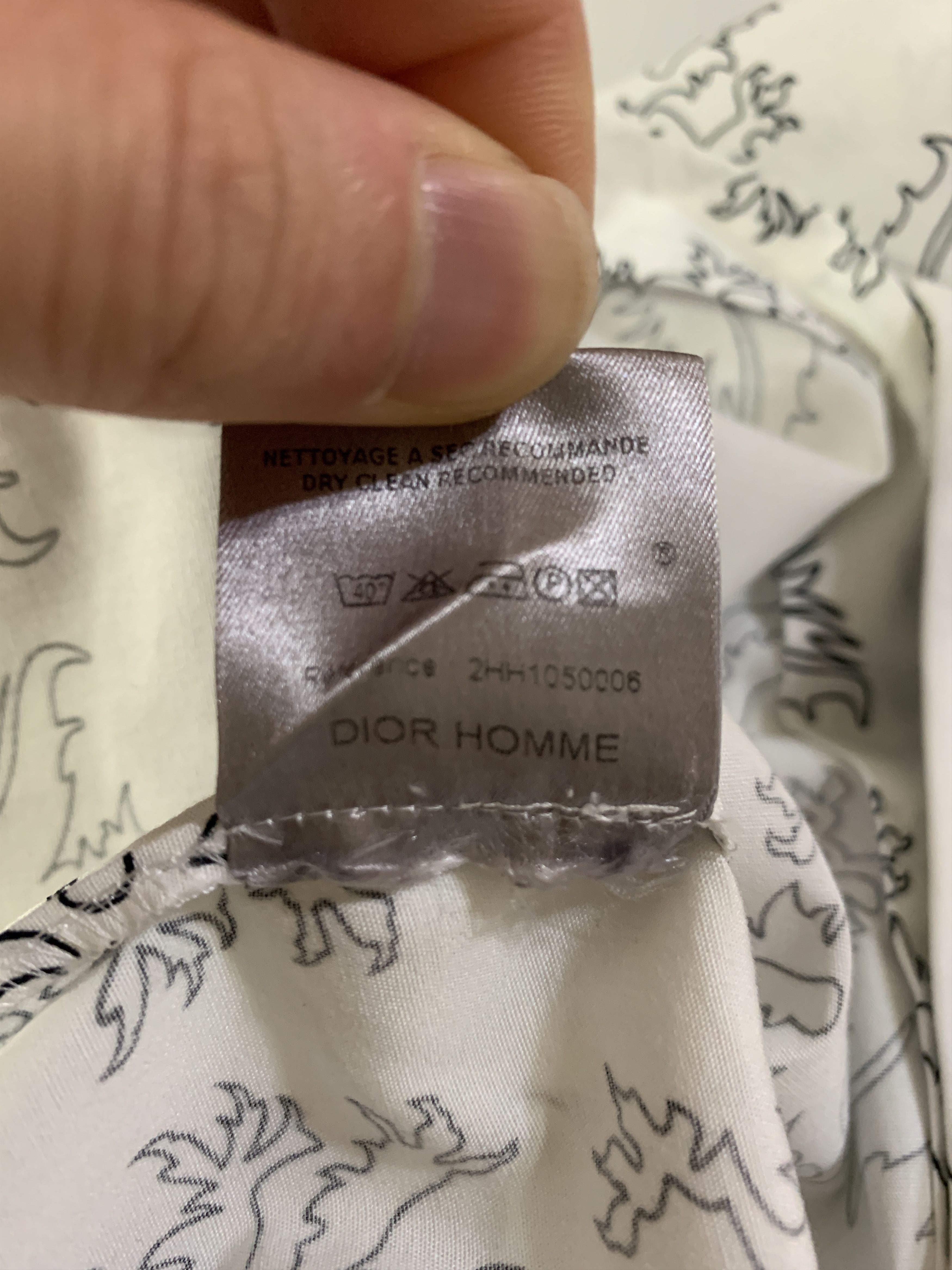 Dior 02FW 'Reflexion' Griffin Printed Shirts Size US M / EU 48-50 / 2 - 9 Thumbnail