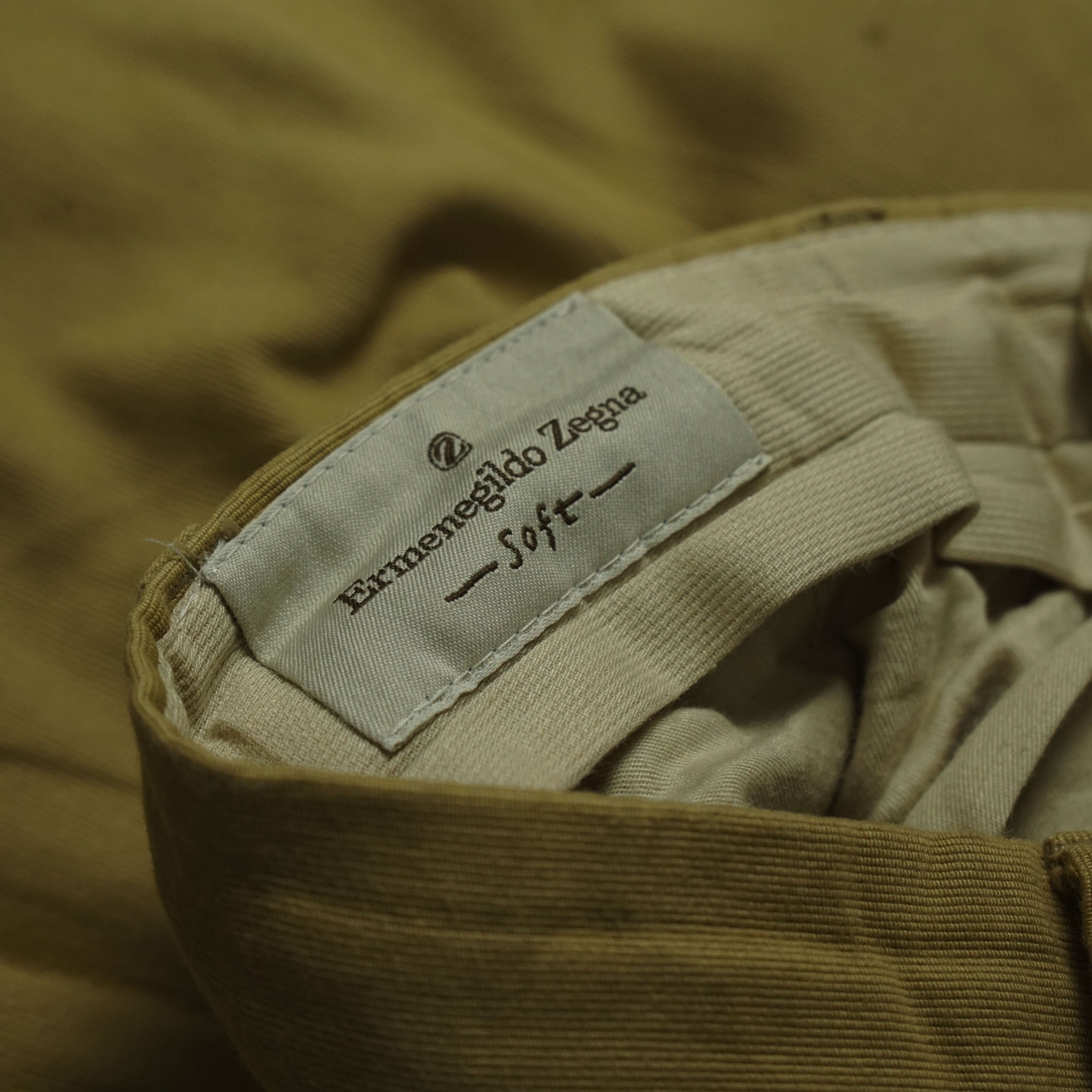 Ermenegildo Zegna *NoTariff Ermenegildo Zegna Khaki Pants Size US 32 / EU 48 - 3 Thumbnail