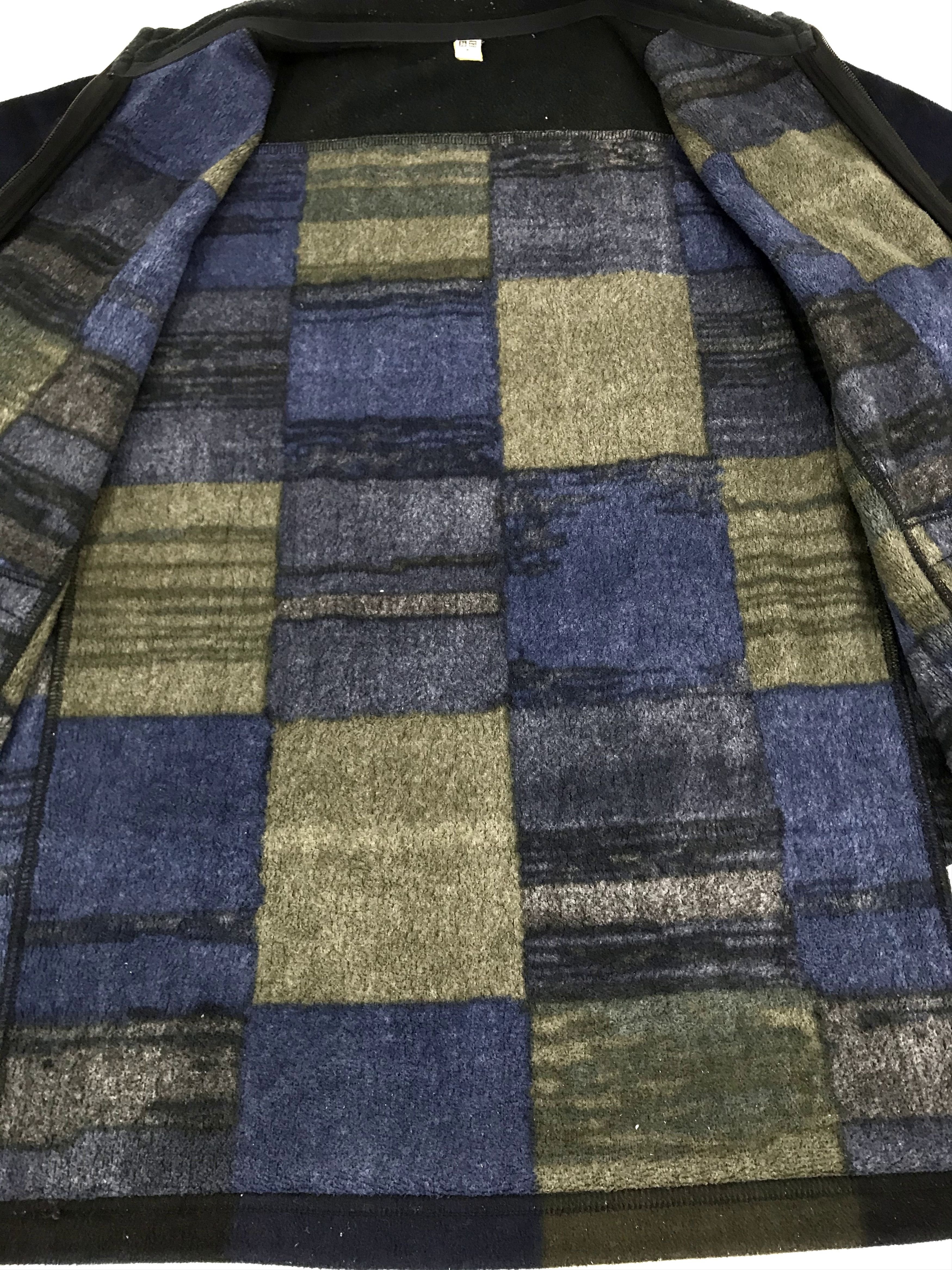 Japanese Brand Vintage Style Uniqlo Tartan Plaid Checked Fleece Sherpa Size US M / EU 48-50 / 2 - 5 Thumbnail