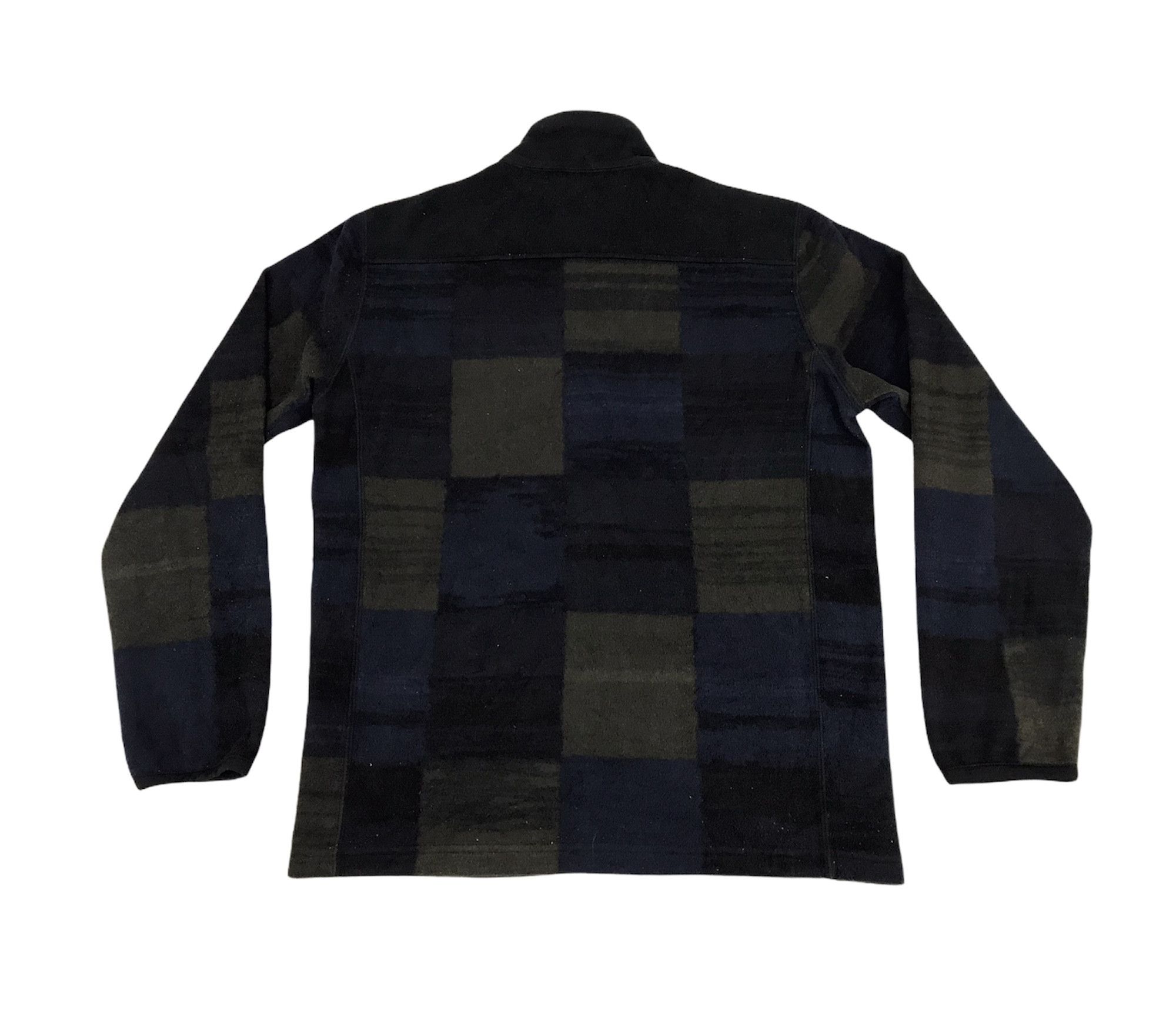 Japanese Brand Vintage Style Uniqlo Tartan Plaid Checked Fleece Sherpa Size US M / EU 48-50 / 2 - 2 Thumbnail