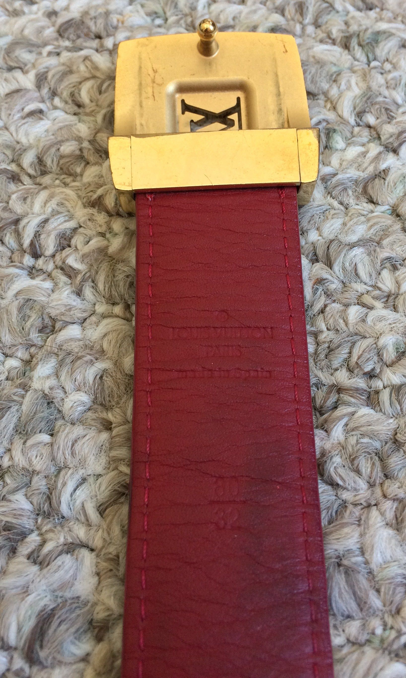 Louis Vuitton × Takashi Murakami S/S 2003 Louis Vuitton x Murakami Multicolor Monogram Belt Size 28 - 5 Thumbnail