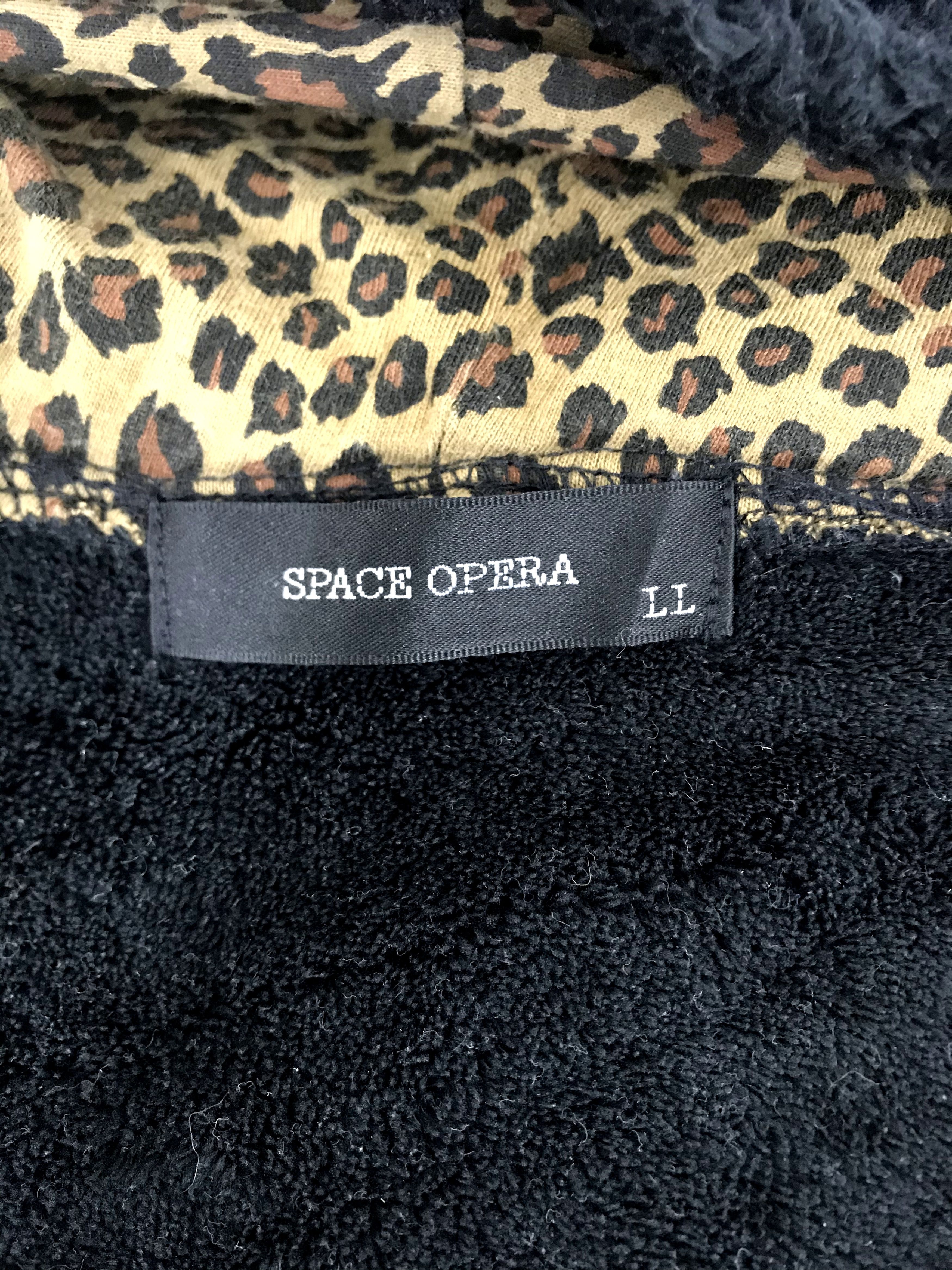 Japanese Brand Space Opera Hoodie Fleece Wool Jacket Sweatshirt Size US L / EU 52-54 / 3 - 6 Thumbnail