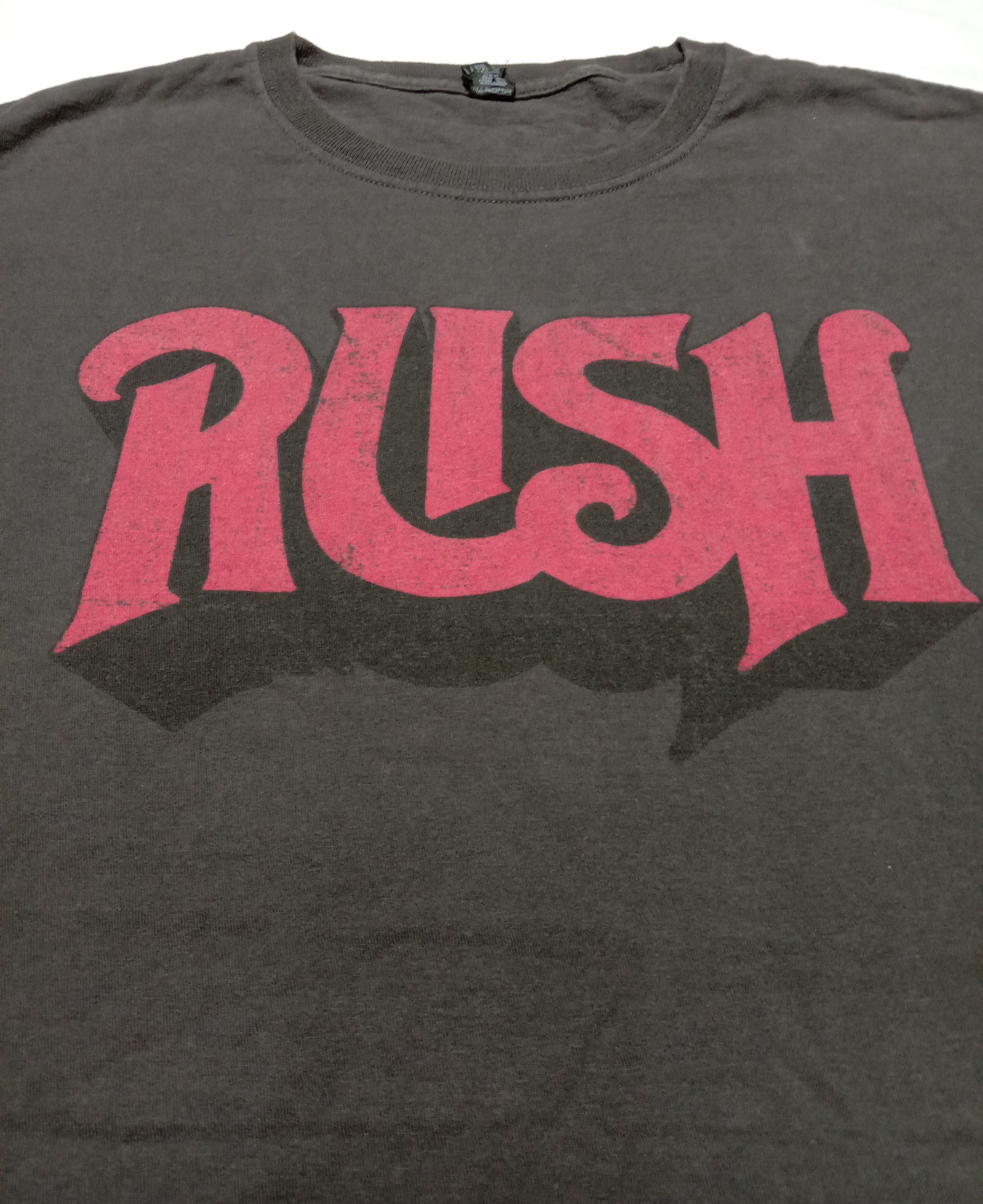 Band Tees Vintage RUSH Rock Band T Shirt Big Logo Size US L / EU 52-54 / 3 - 7 Thumbnail