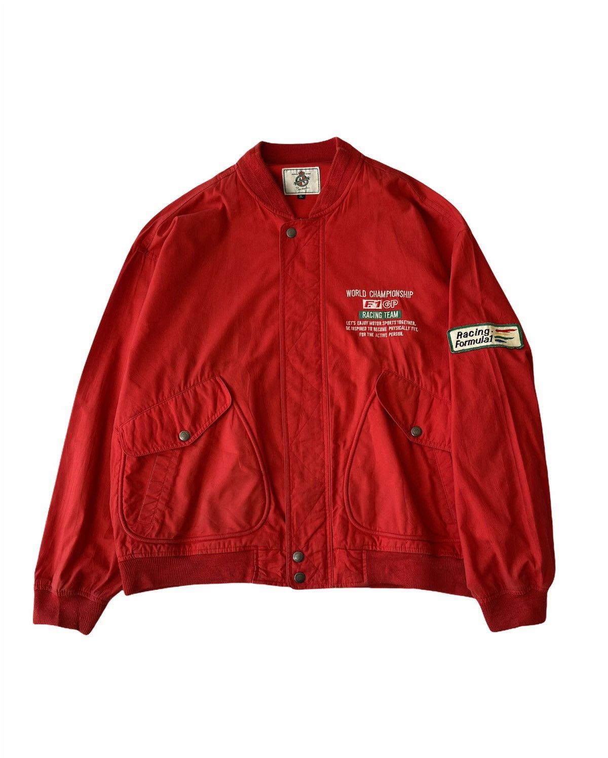 Benetton VINTAGE FORMULA ONE BENETTON GP RACING TEAM JACKET Size US XL / EU 56 / 4 - 1 Thumbnail
