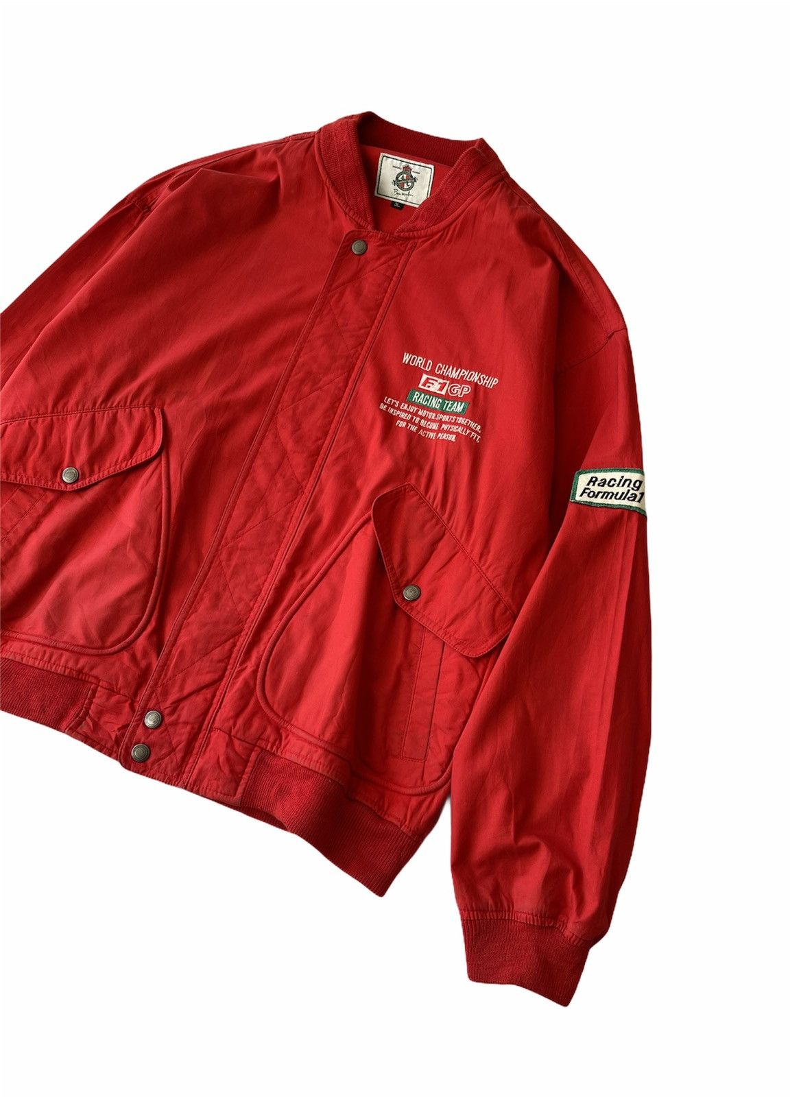 Benetton VINTAGE FORMULA ONE BENETTON GP RACING TEAM JACKET Size US XL / EU 56 / 4 - 3 Thumbnail