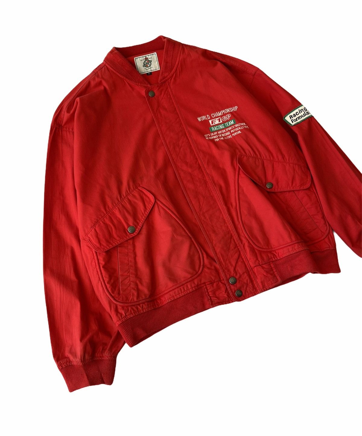 Benetton VINTAGE FORMULA ONE BENETTON GP RACING TEAM JACKET Size US XL / EU 56 / 4 - 4 Thumbnail