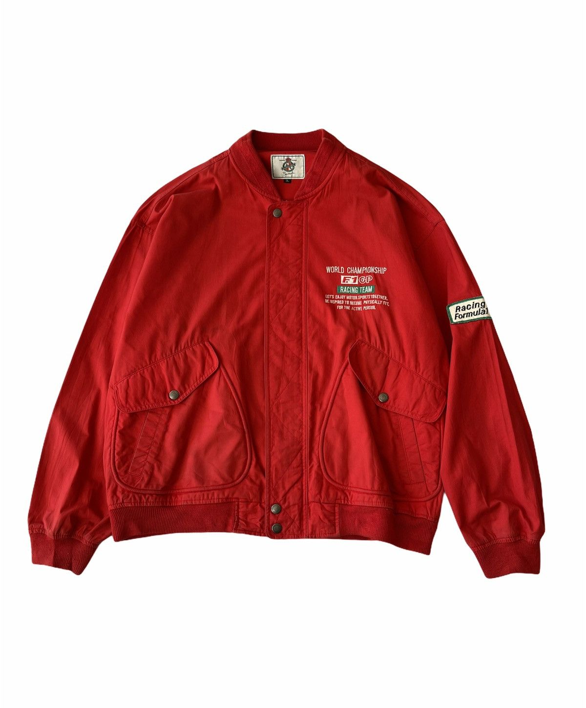 Benetton VINTAGE FORMULA ONE BENETTON GP RACING TEAM JACKET Size US XL / EU 56 / 4 - 7 Thumbnail