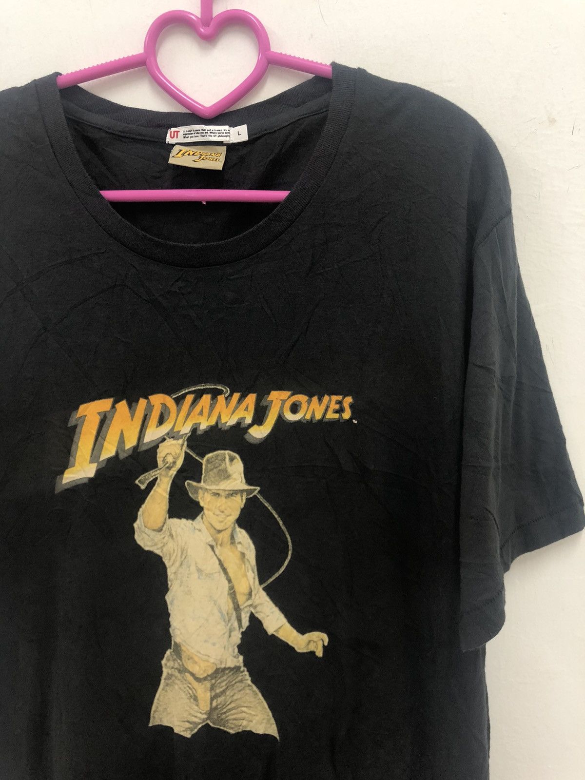 Japanese Brand Rare INDIANA JONES X Uniqlo Lucas Film Movie Shirt Size US L / EU 52-54 / 3 - 2 Thumbnail