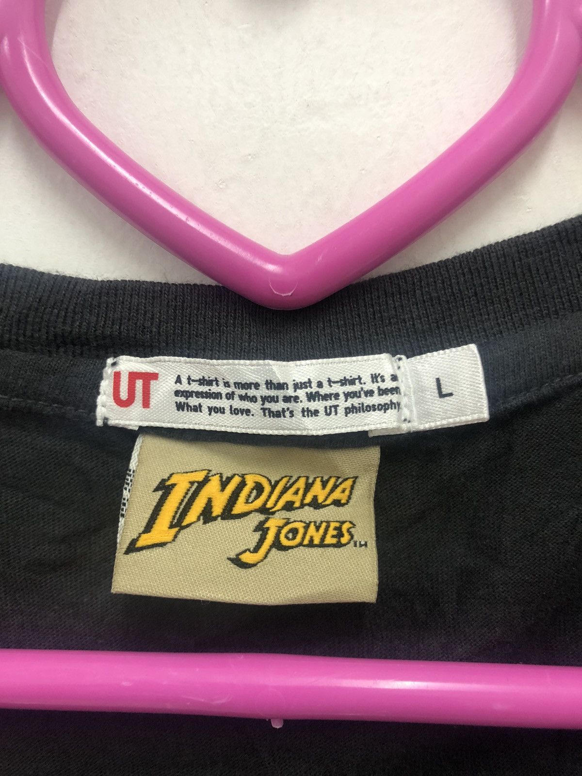Japanese Brand Rare INDIANA JONES X Uniqlo Lucas Film Movie Shirt Size US L / EU 52-54 / 3 - 4 Thumbnail