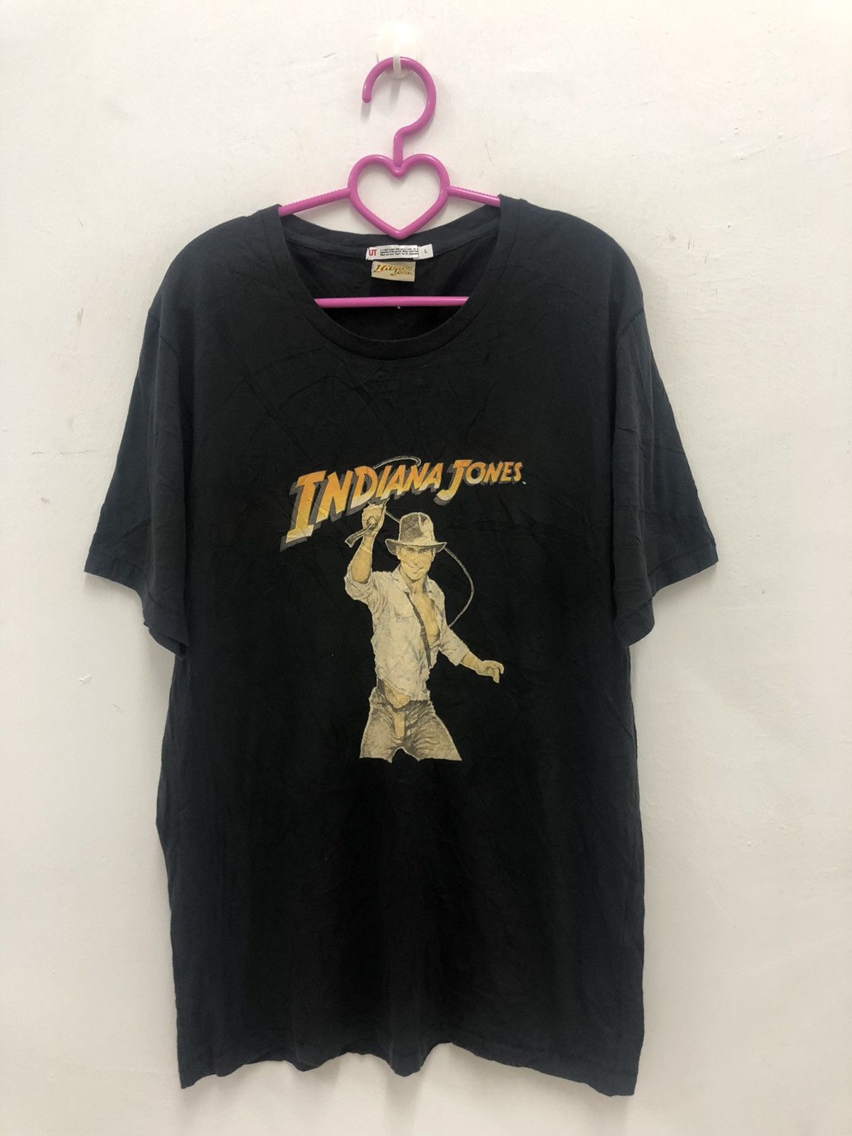 Rare INDIANA JONES X Uniqlo Lucas Film Movie Shirt