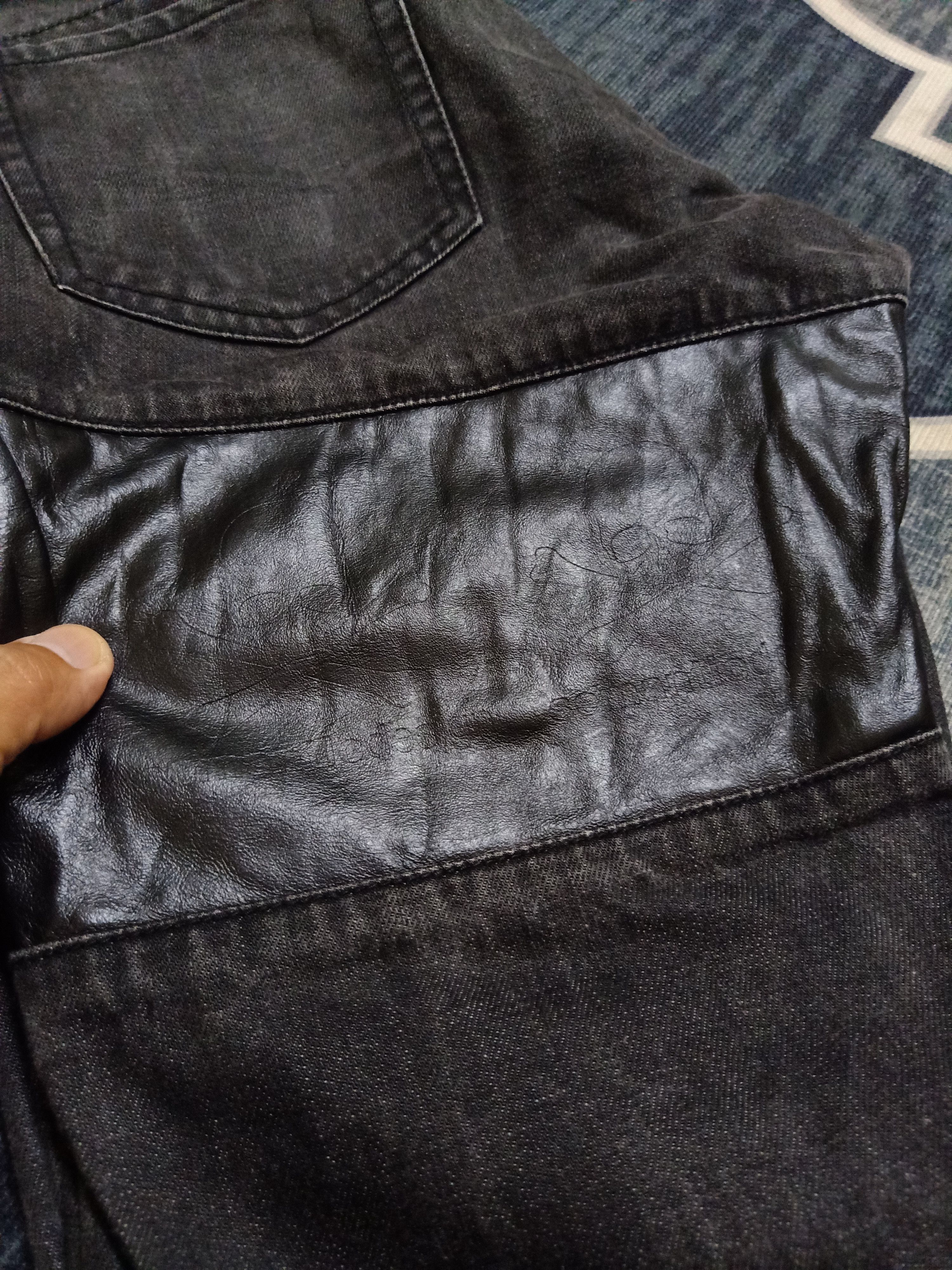 Japanese Brand Roen Japan X semantic Design Punk studed Skinny Jeans Size US 31 - 8 Thumbnail