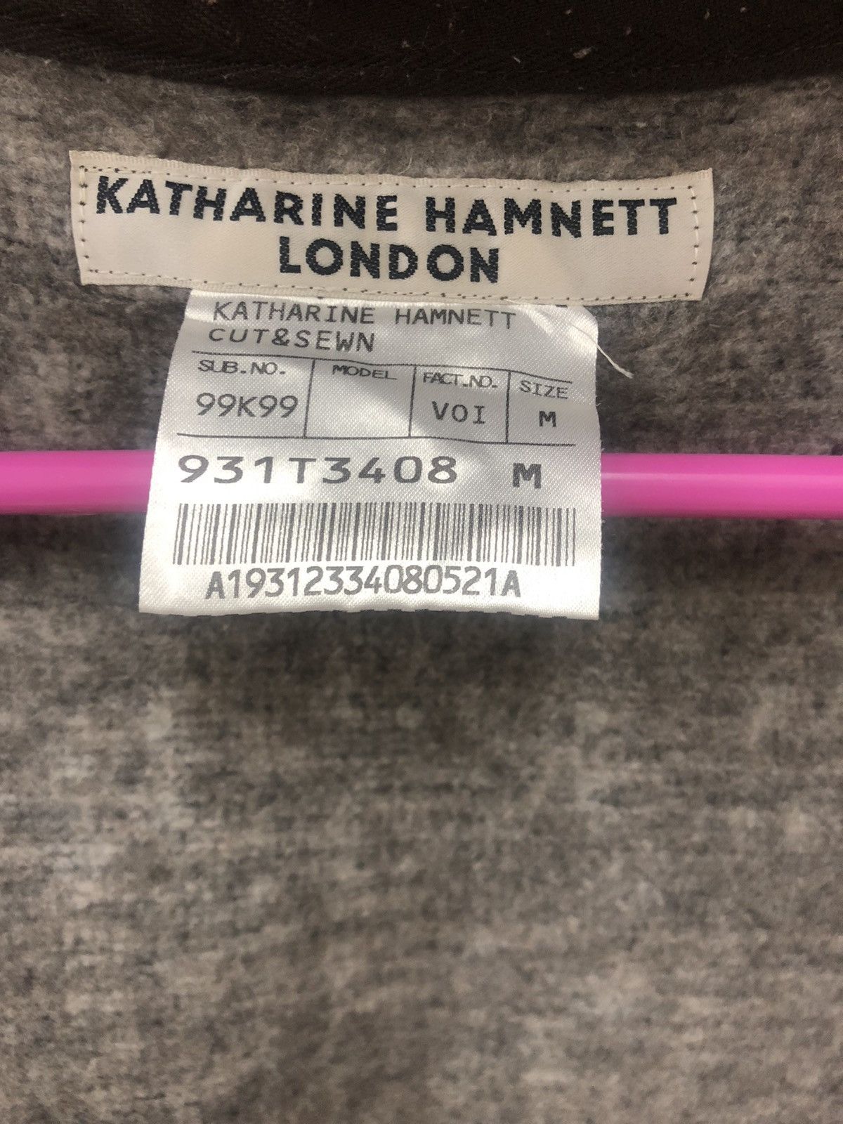 Katharine Hamnett London Rare KATHARINE HAMNETT LONDON Hoodie Size US M / EU 48-50 / 2 - 4 Thumbnail