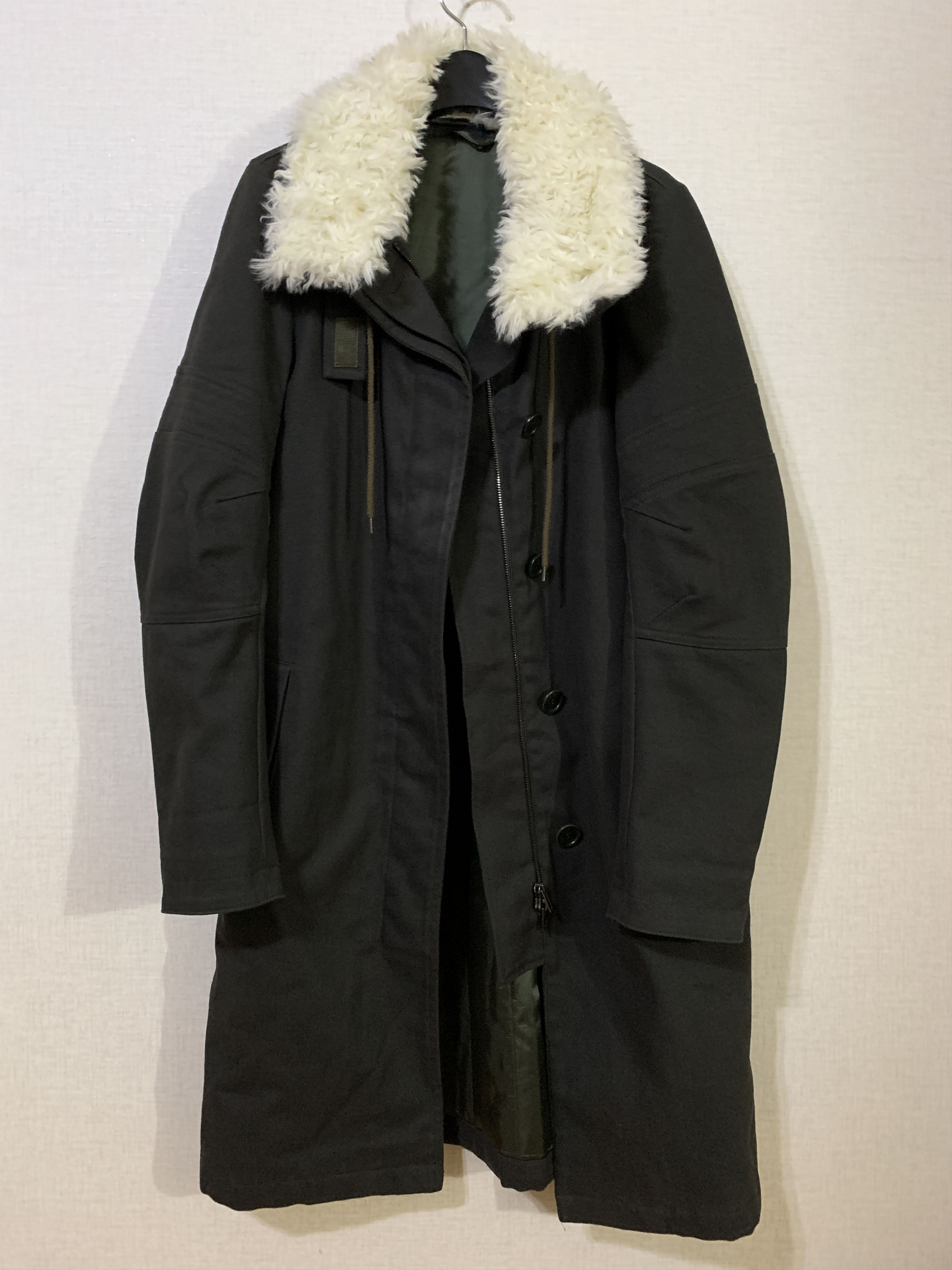Helmut Lang Archive 99FW Astro Biker Long Coat Jacket | Grailed