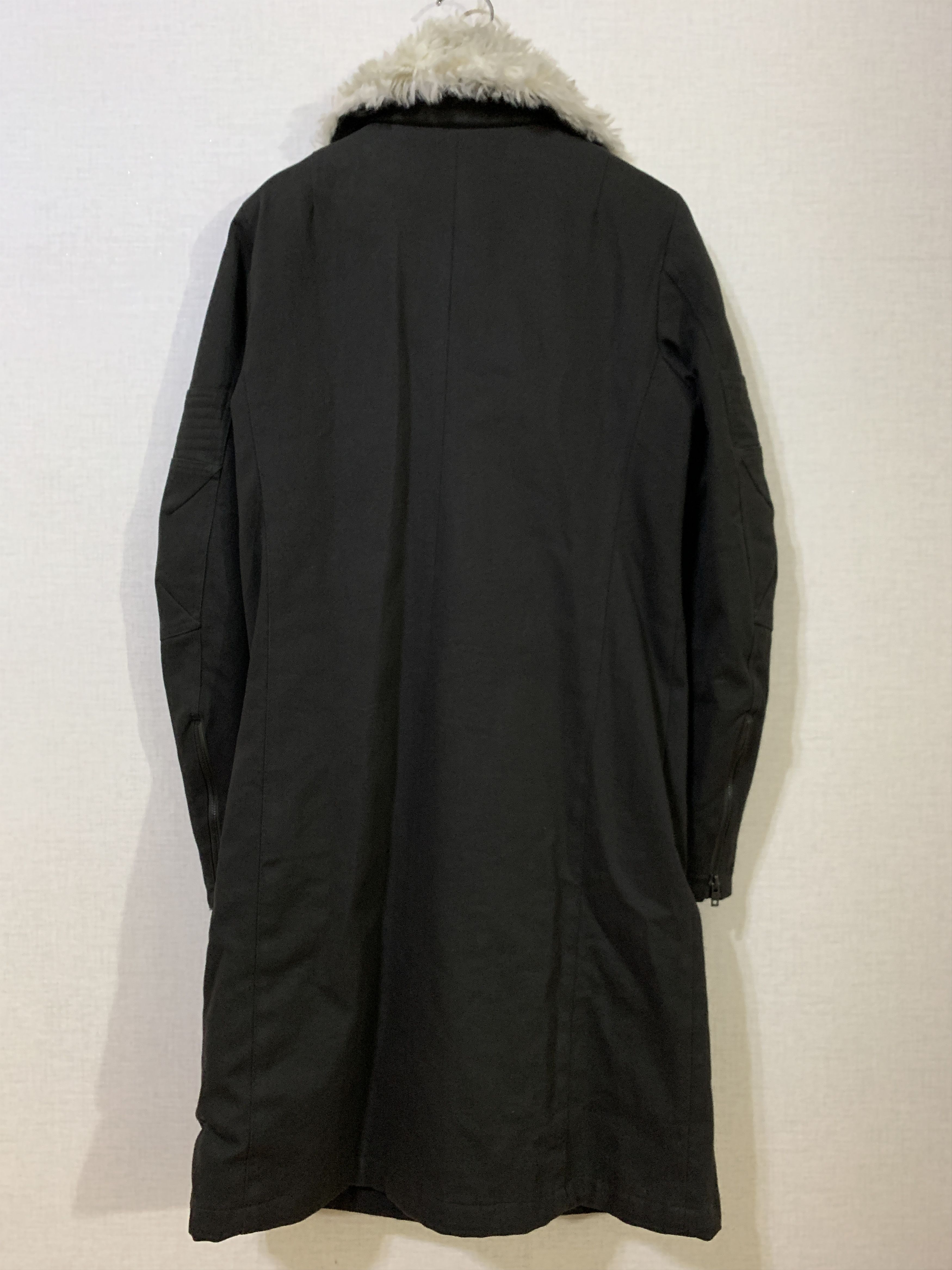 Helmut Lang Archive 99FW Astro Biker Long Coat Jacket Size US S / EU 44-46 / 1 - 9 Thumbnail