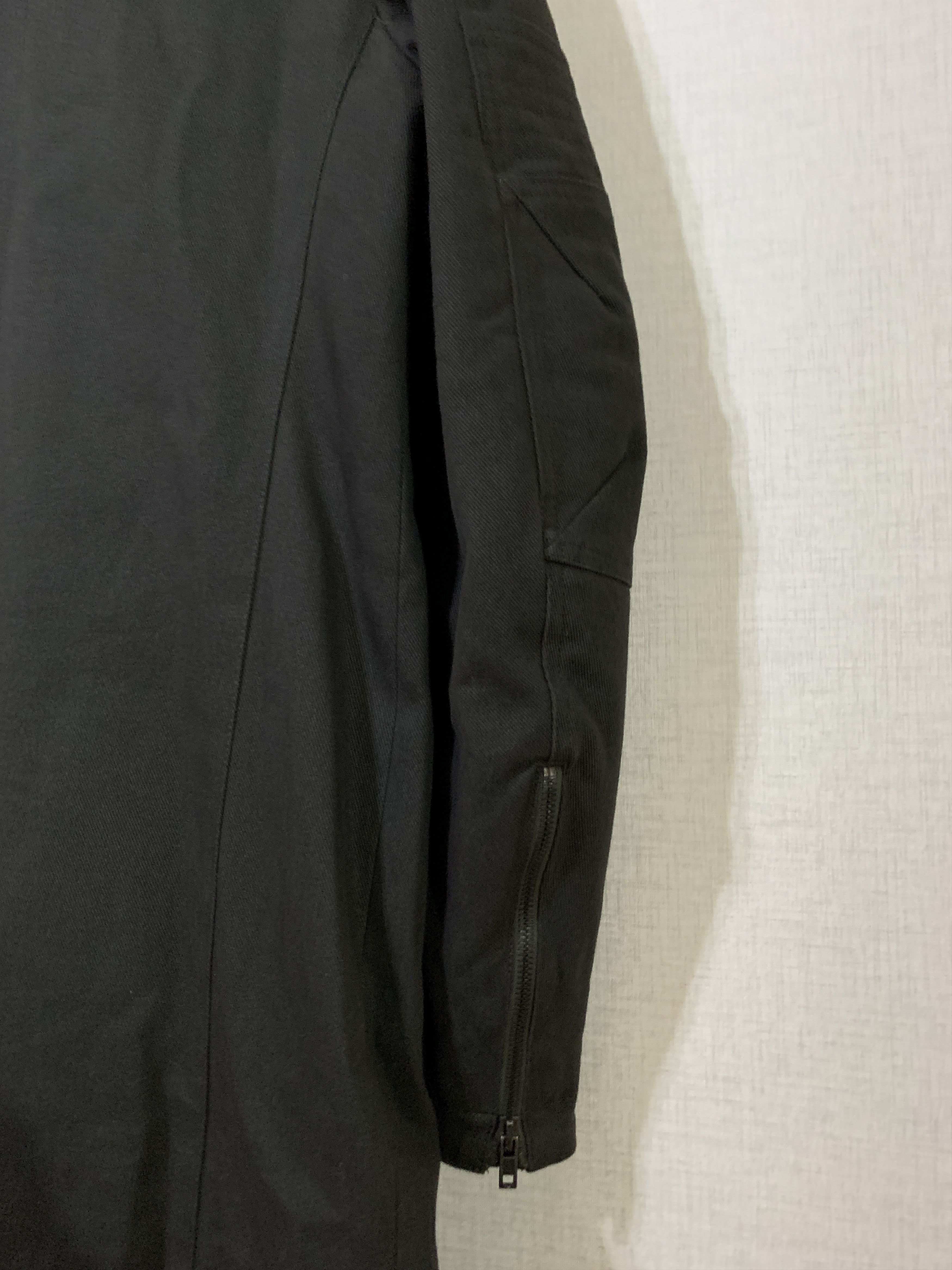 Helmut Lang Archive 99FW Astro Biker Long Coat Jacket Size US S / EU 44-46 / 1 - 11 Thumbnail