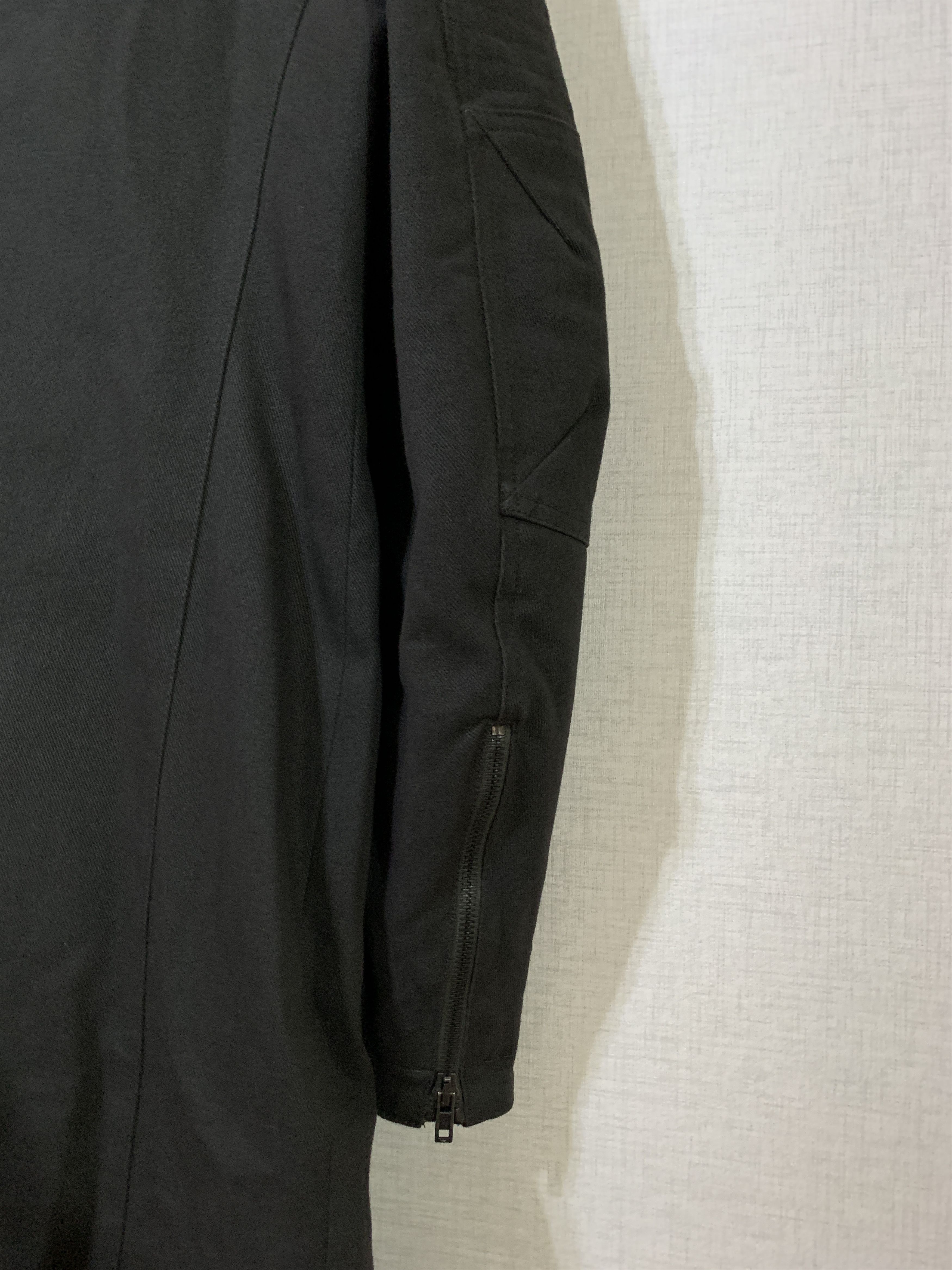 Helmut Lang Archive 99FW Astro Biker Long Coat Jacket Size US S / EU 44-46 / 1 - 10 Thumbnail