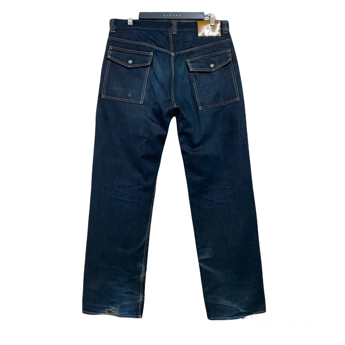 Yohji Yamamoto Vintage Yohji Yamamoto Bush Denim Selvedge Jeans Size US 36 / EU 52 - 3 Thumbnail