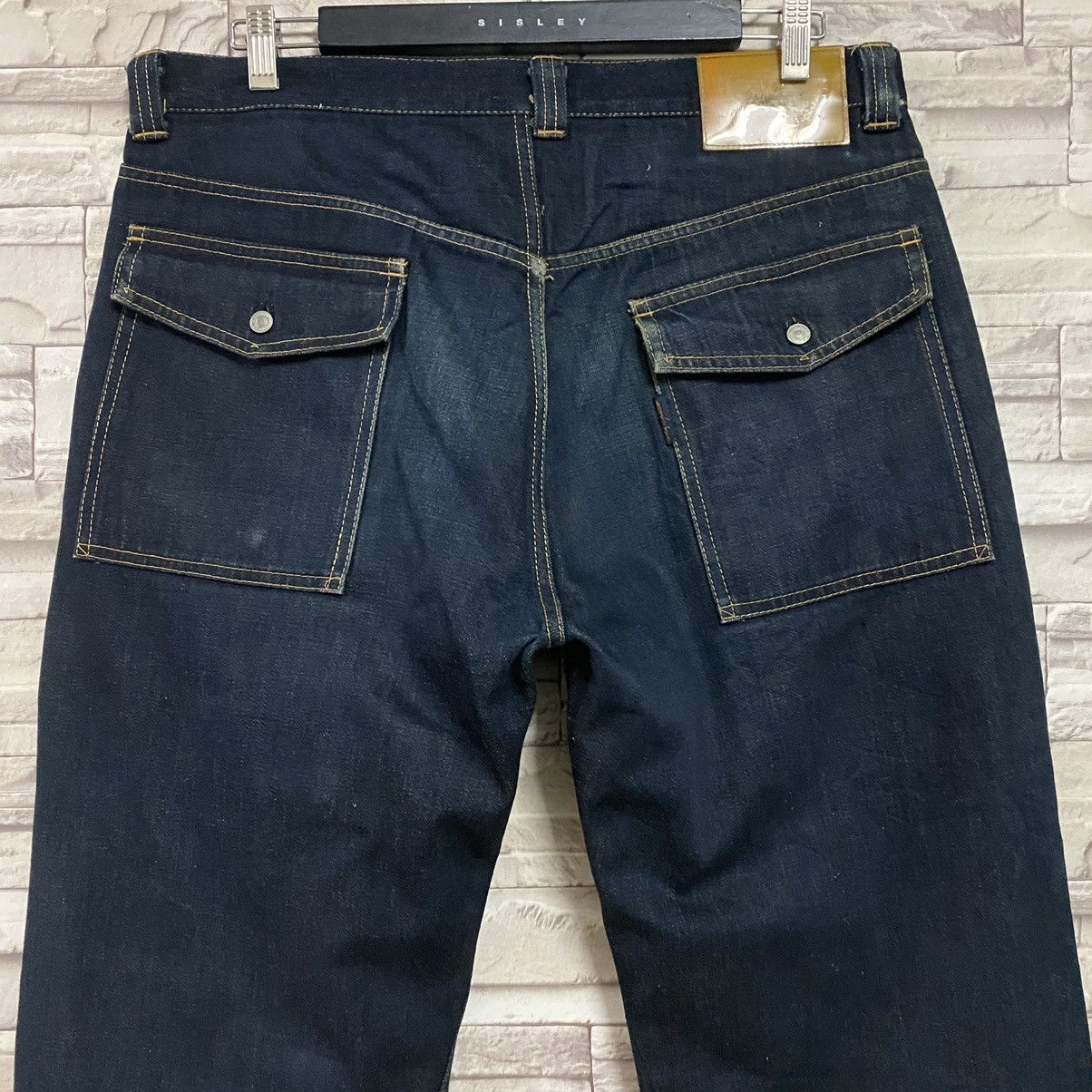 Yohji Yamamoto Vintage Yohji Yamamoto Bush Denim Selvedge Jeans Size US 36 / EU 52 - 12 Thumbnail