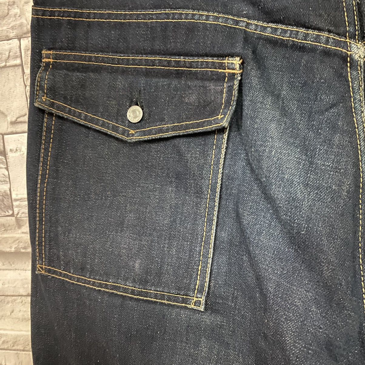 Yohji Yamamoto Vintage Yohji Yamamoto Bush Denim Selvedge Jeans Size US 36 / EU 52 - 14 Thumbnail