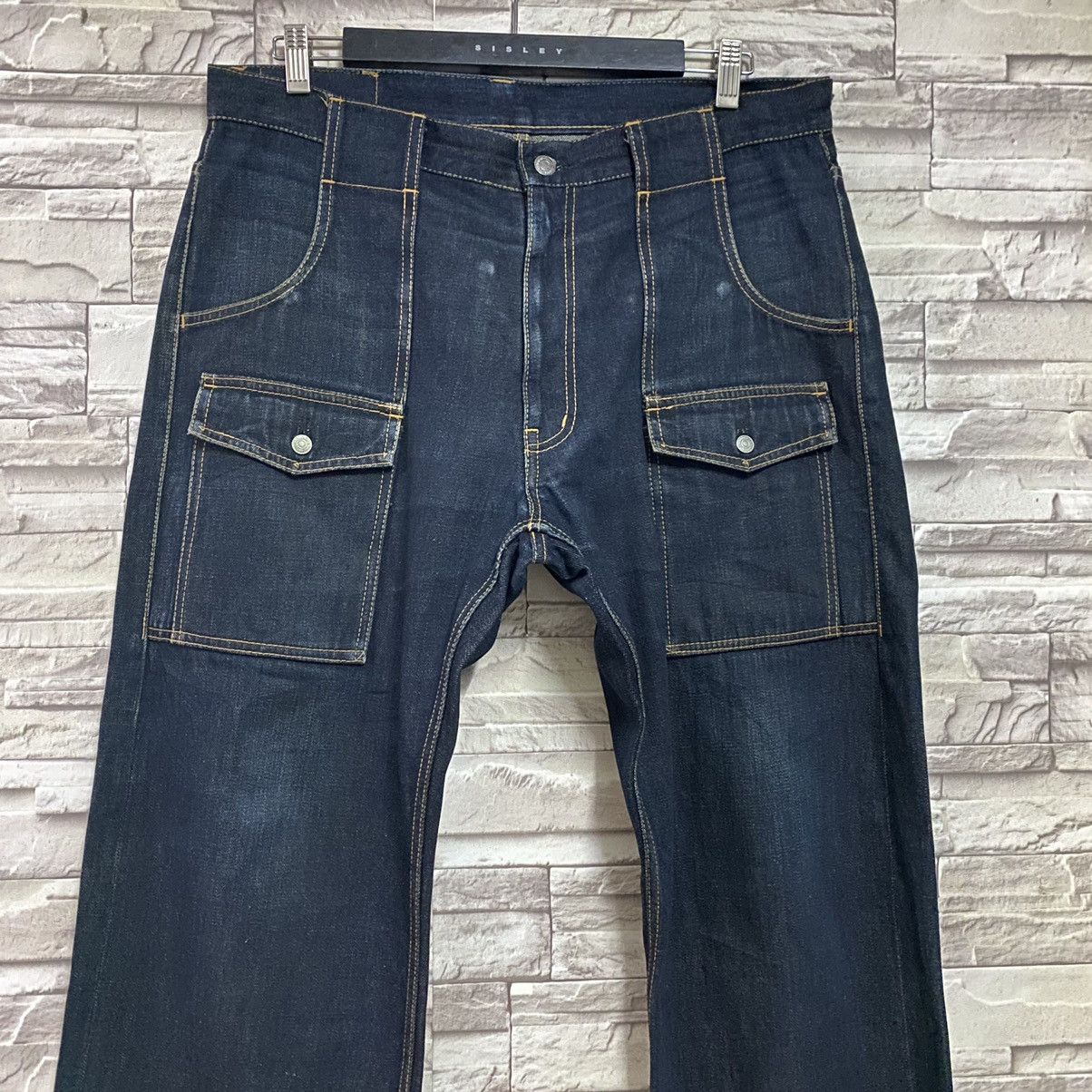 Yohji Yamamoto Vintage Yohji Yamamoto Bush Denim Selvedge Jeans Size US 36 / EU 52 - 6 Thumbnail
