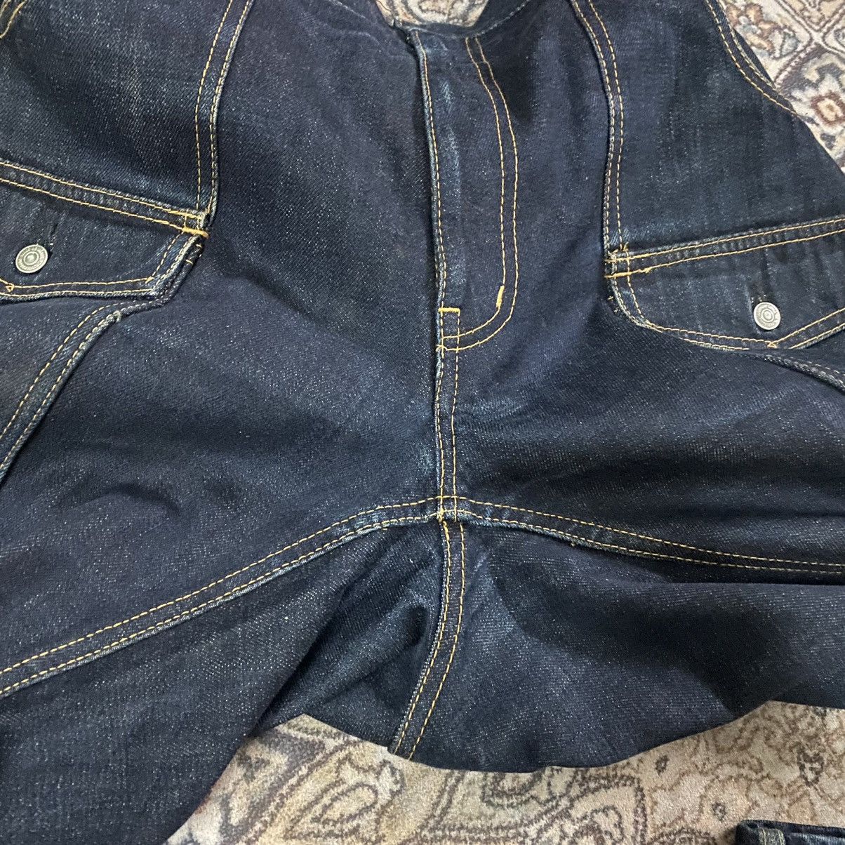 Yohji Yamamoto Vintage Yohji Yamamoto Bush Denim Selvedge Jeans Size US 36 / EU 52 - 18 Thumbnail