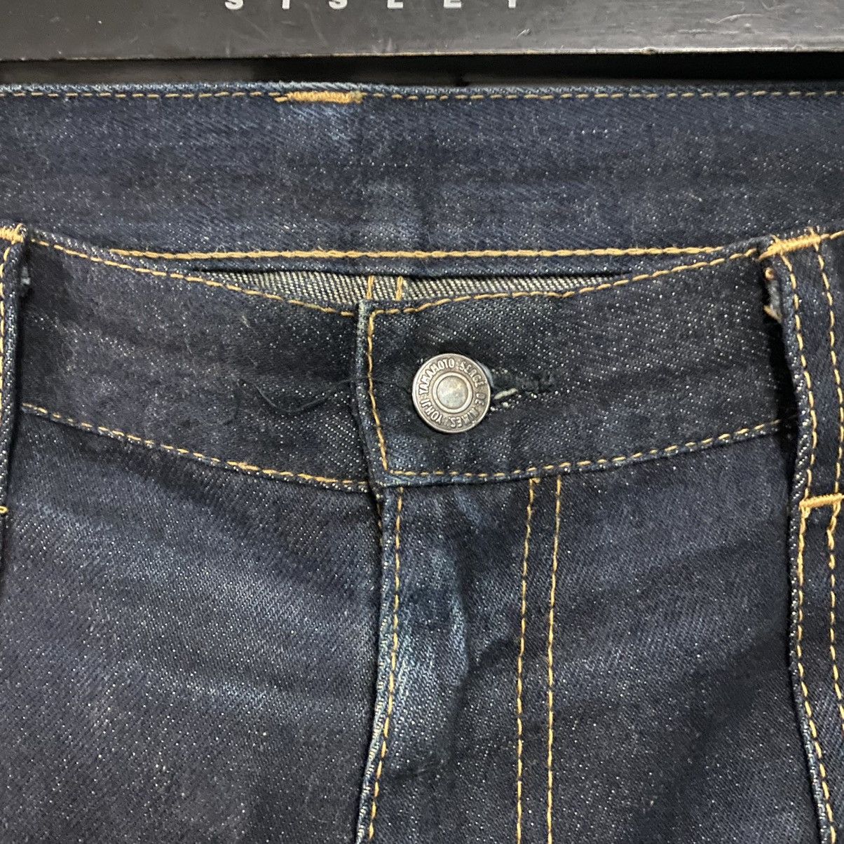 Yohji Yamamoto Vintage Yohji Yamamoto Bush Denim Selvedge Jeans Size US 36 / EU 52 - 8 Thumbnail