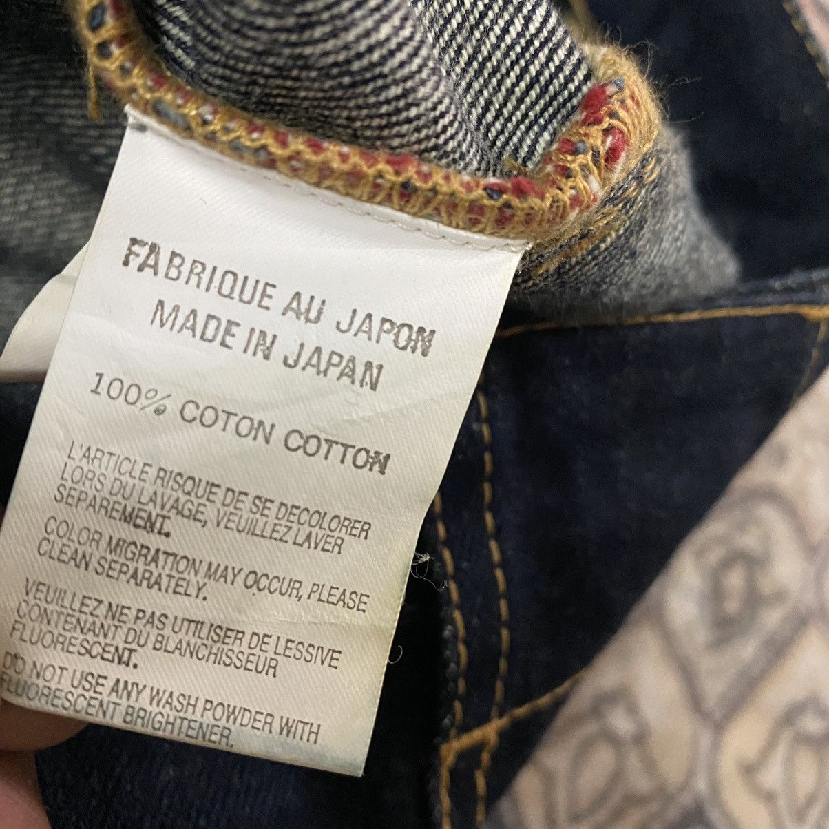 Yohji Yamamoto Vintage Yohji Yamamoto Bush Denim Selvedge Jeans Size US 36 / EU 52 - 23 Thumbnail